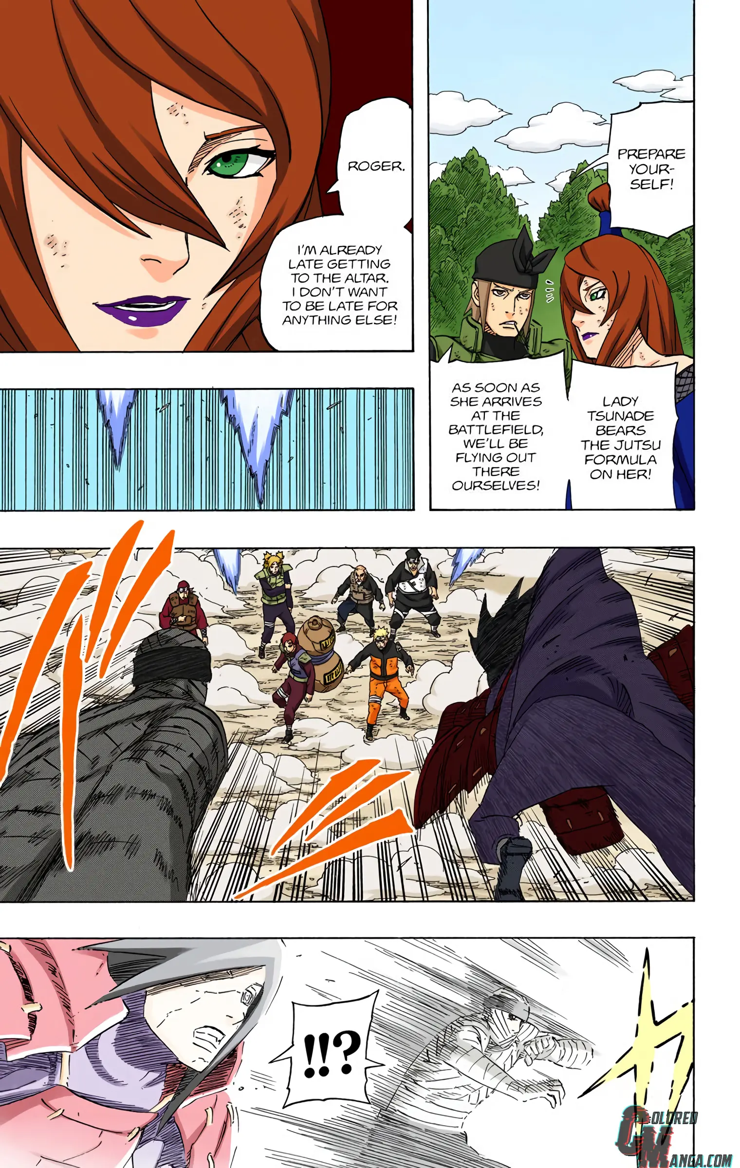 Naruto Colored Manga Online, chapter 562, page 13