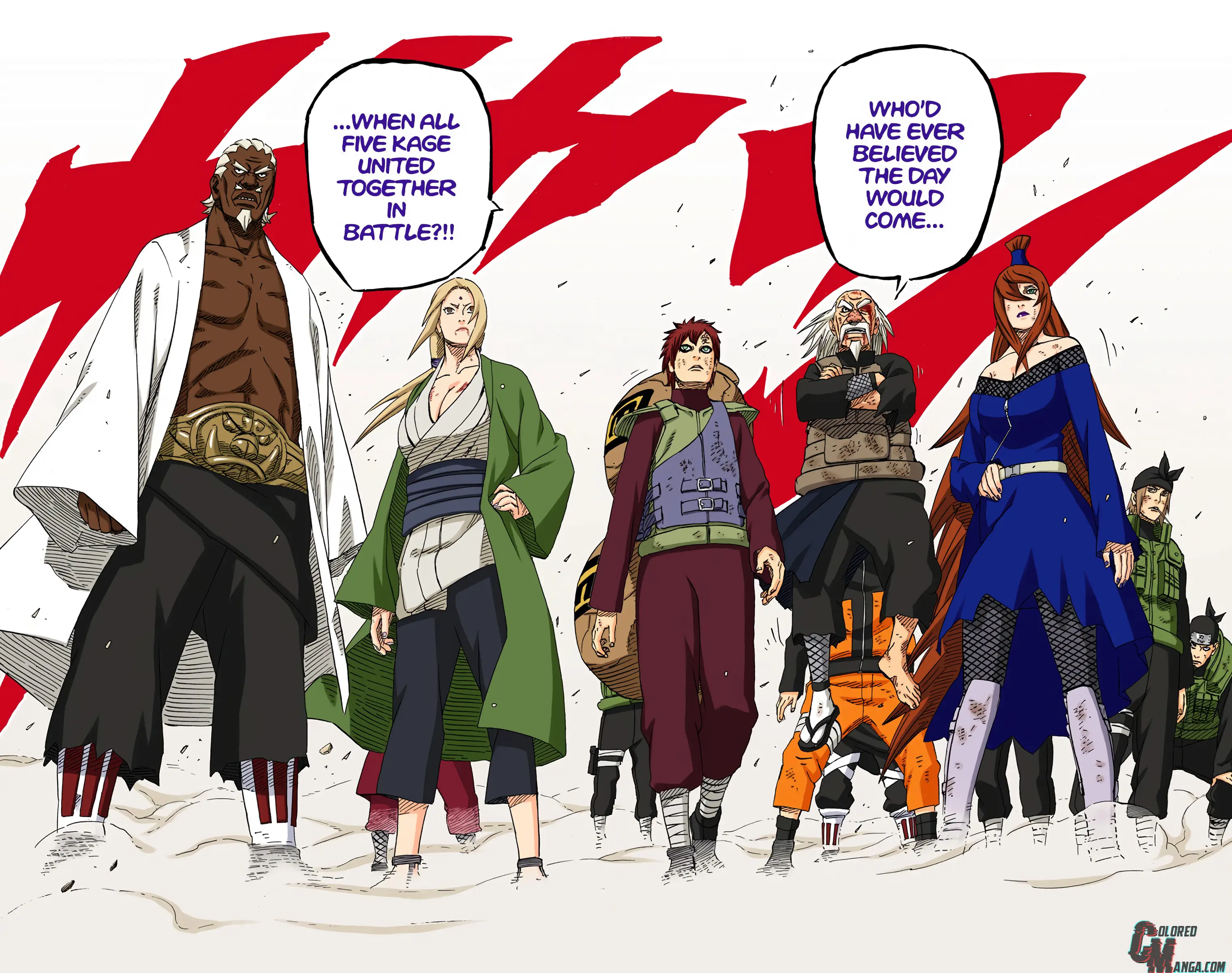 Naruto Colored Manga Online, chapter 562, page 16
