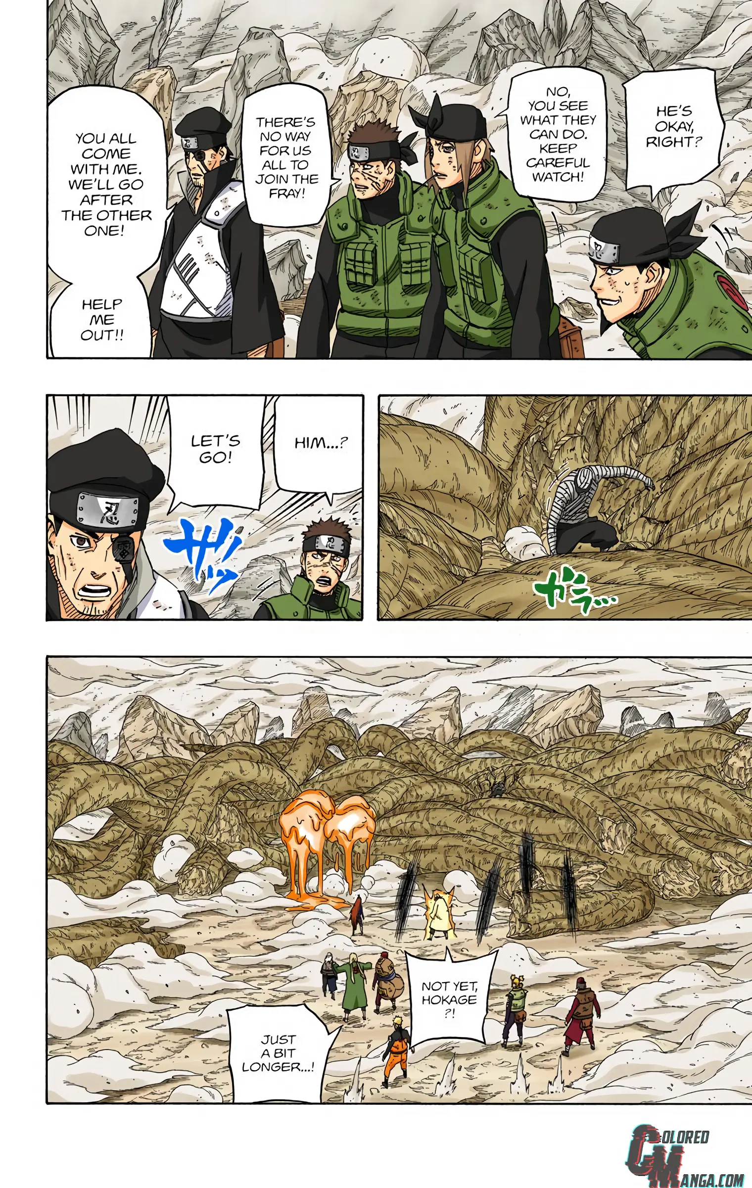 Naruto Colored Manga Online, chapter 563, page 6