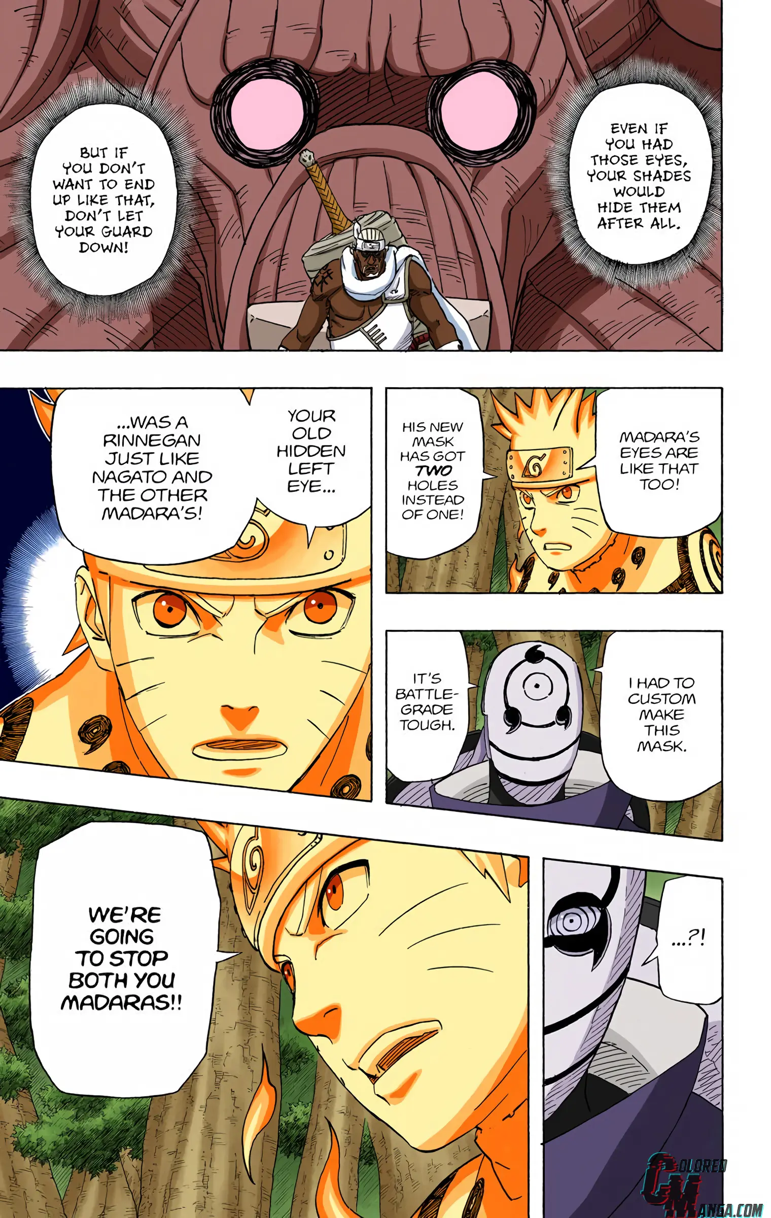 Naruto Colored Manga Online, chapter 564, page 10