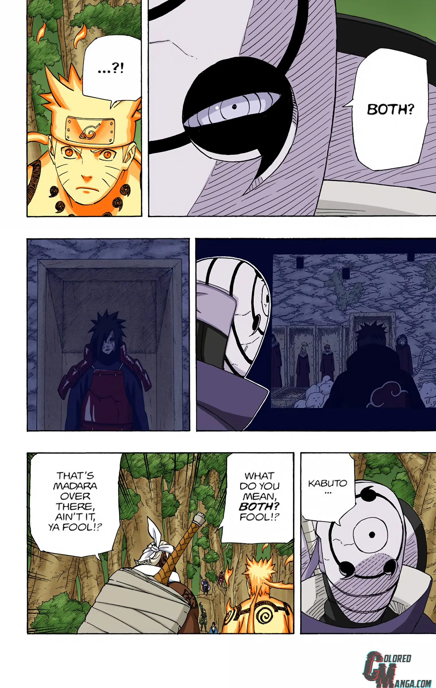 Naruto Colored Manga Online, chapter 564, page 11