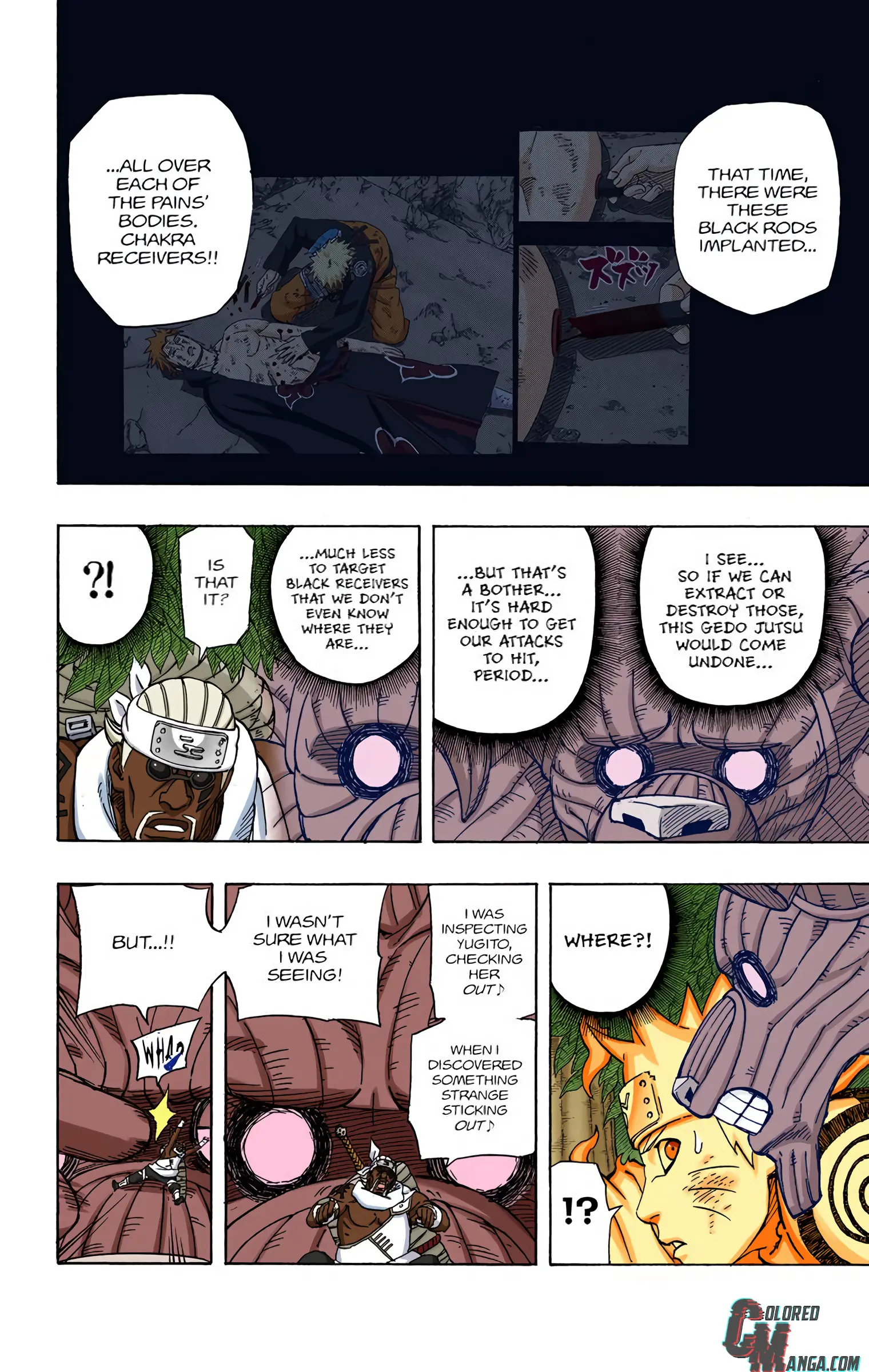 Naruto Colored Manga Online, chapter 565, page 10