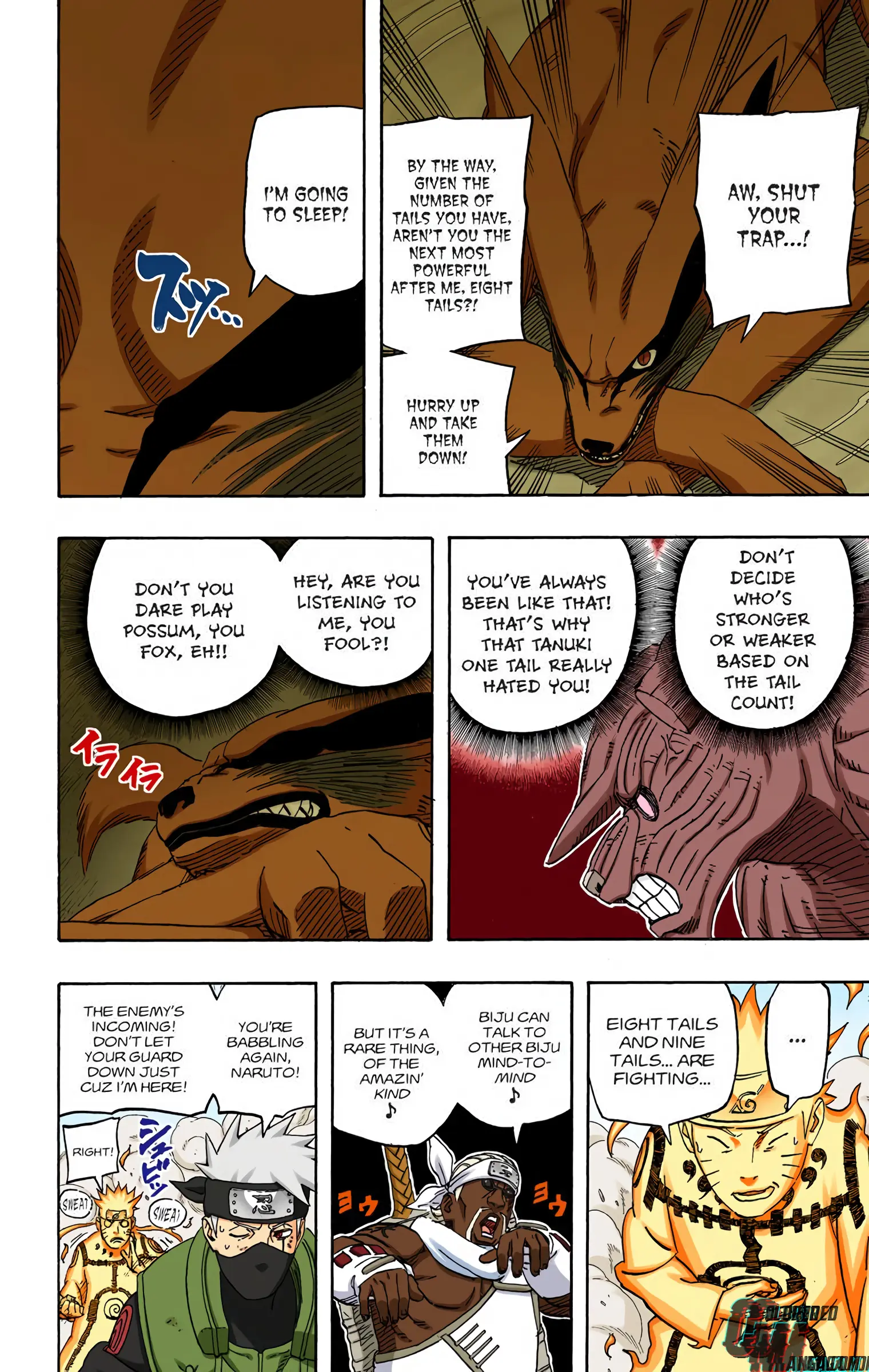 Naruto Colored Manga Online, chapter 567, page 10