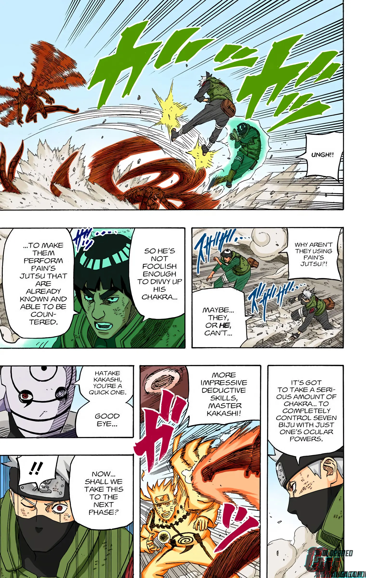 Naruto Colored Manga Online, chapter 567, page 13
