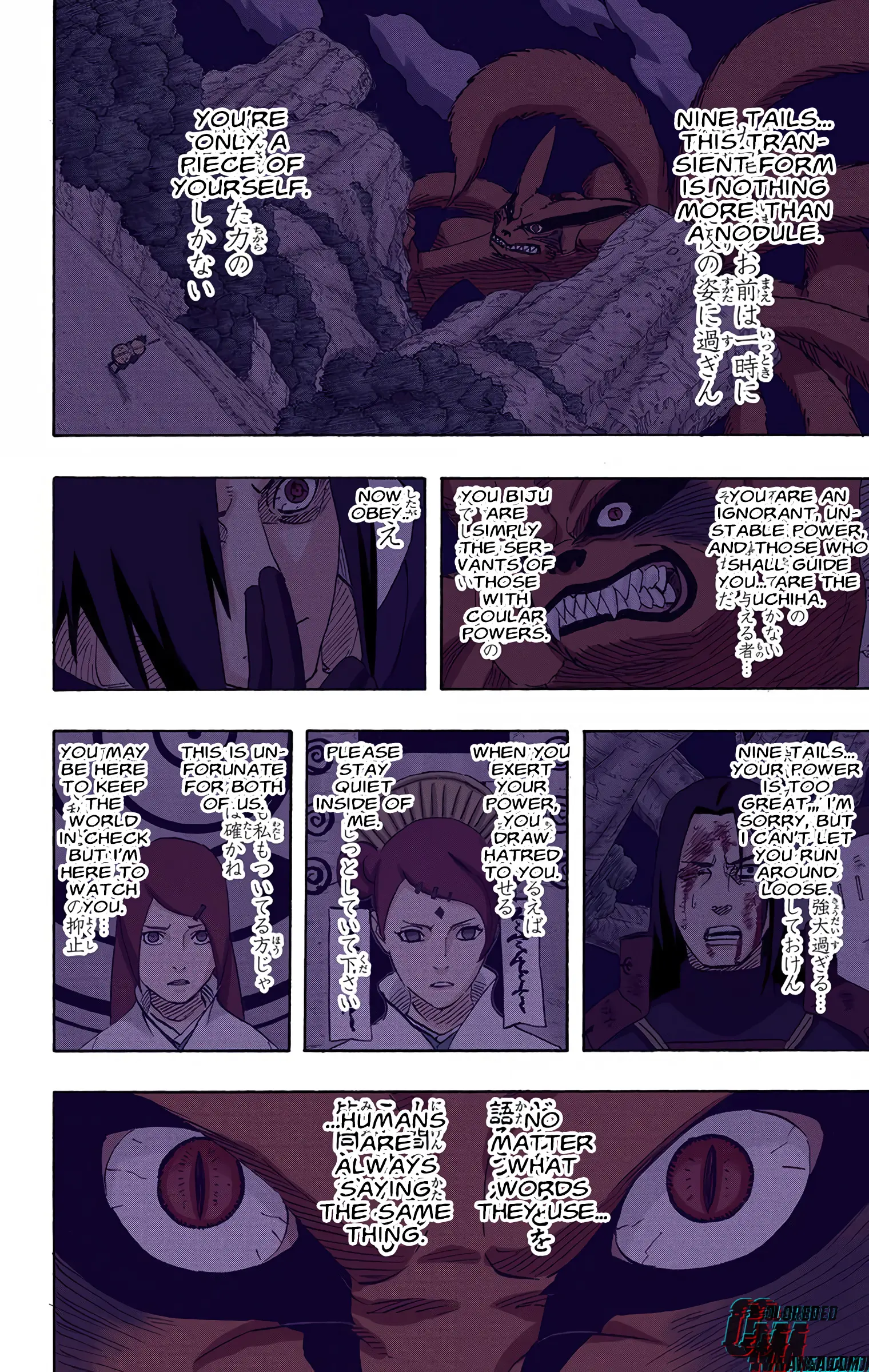 Naruto Colored Manga Online, chapter 568, page 8