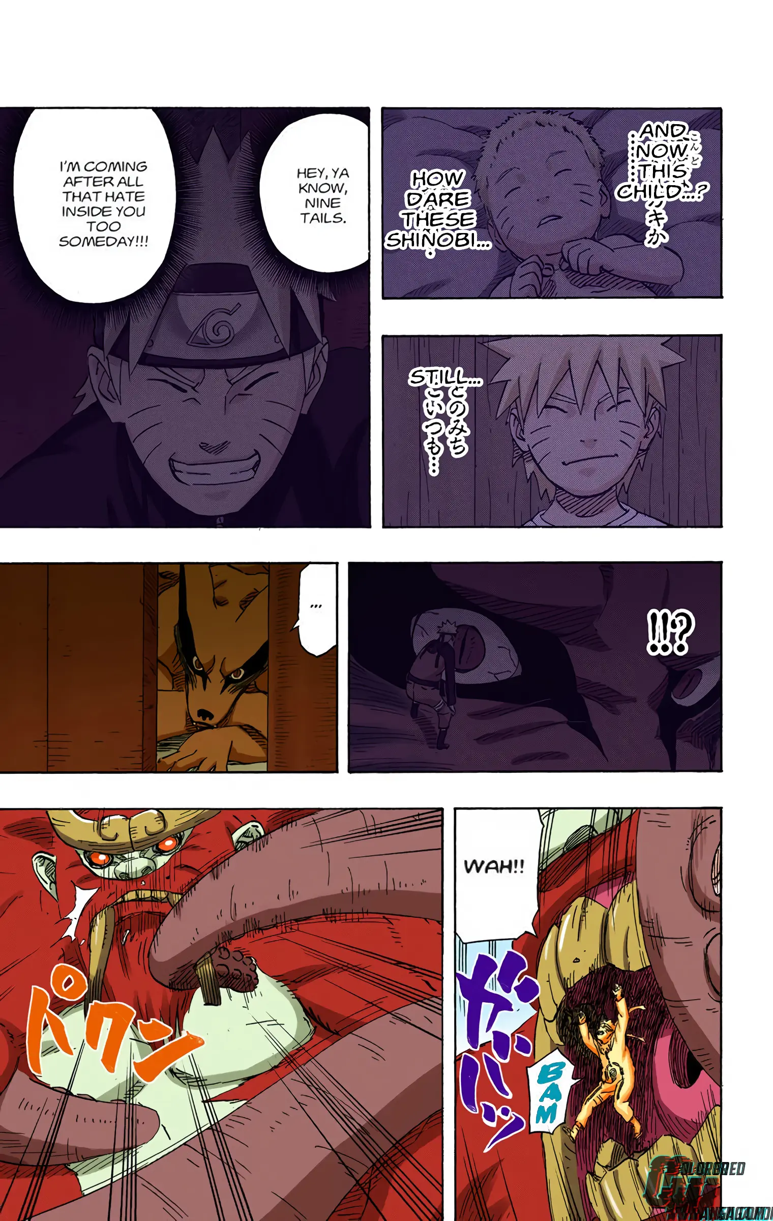 Naruto Colored Manga Online, chapter 568, page 9
