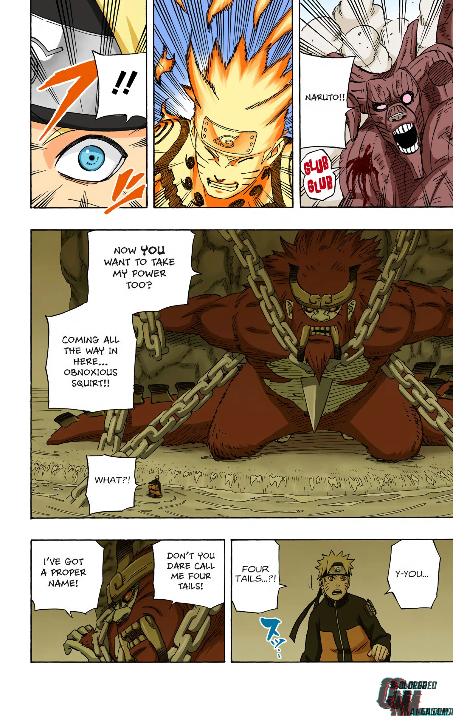 Naruto Colored Manga Online, chapter 568, page 10