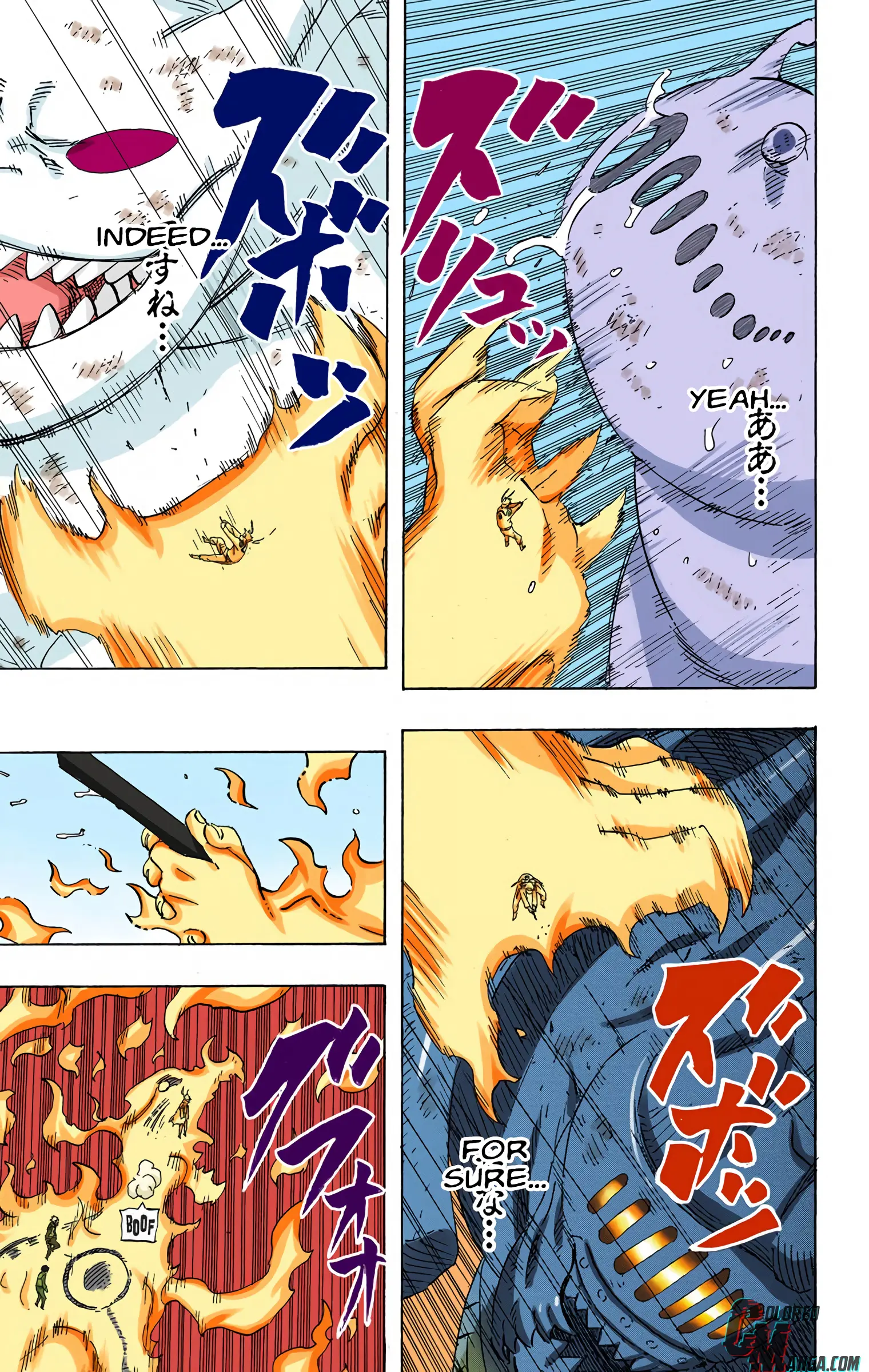 Naruto Colored Manga Online, chapter 572, page 13