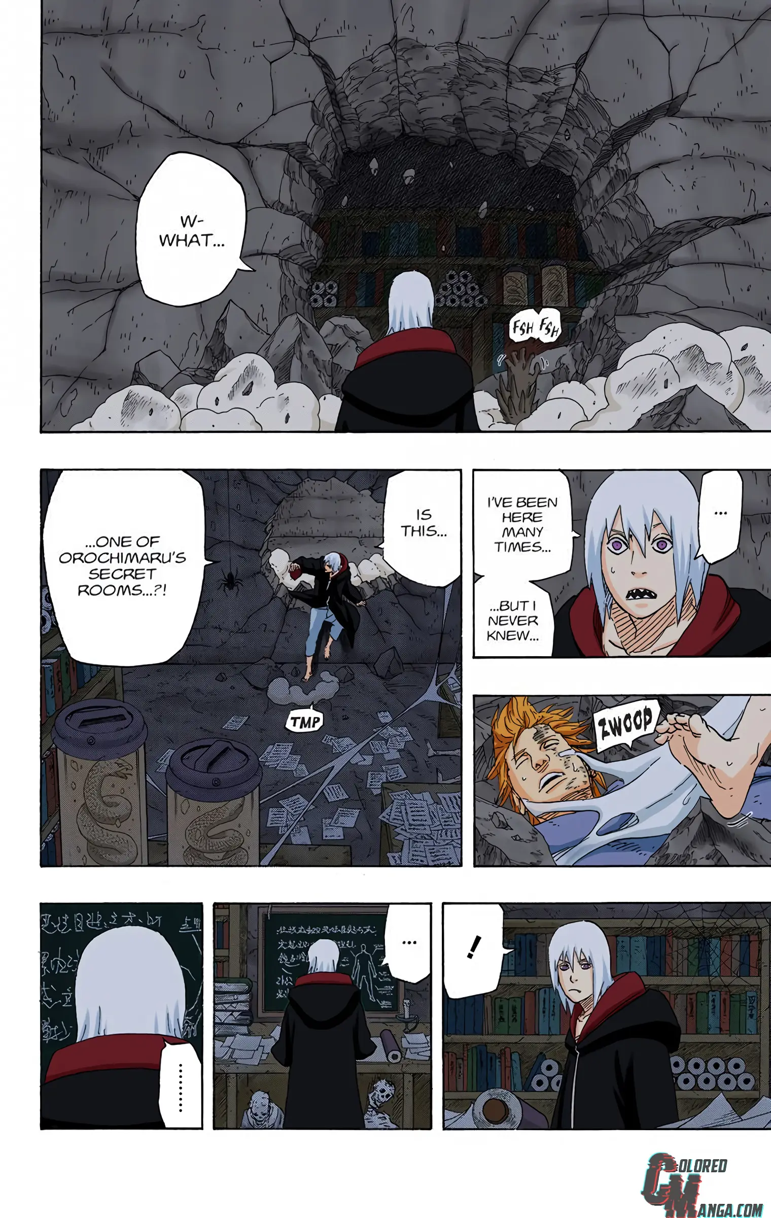 Naruto Colored Manga Online, chapter 574, page 6