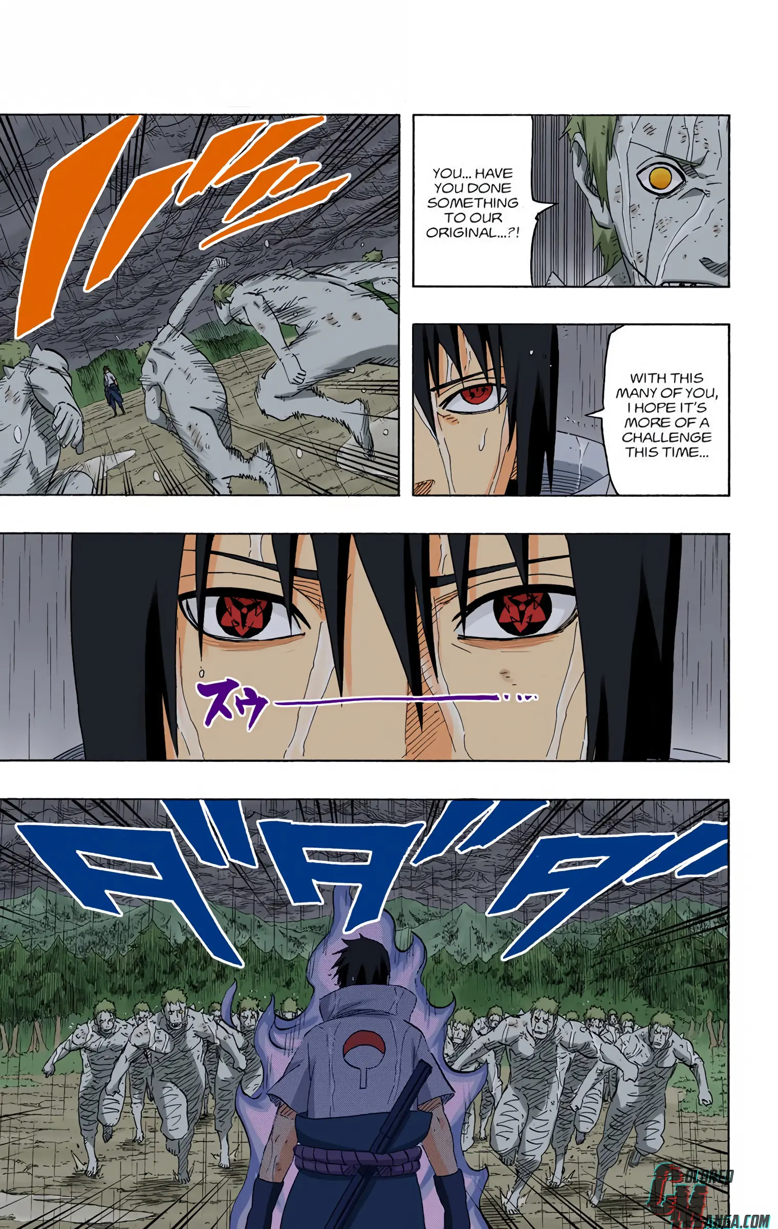 Naruto Colored Manga Online, chapter 574, page 9