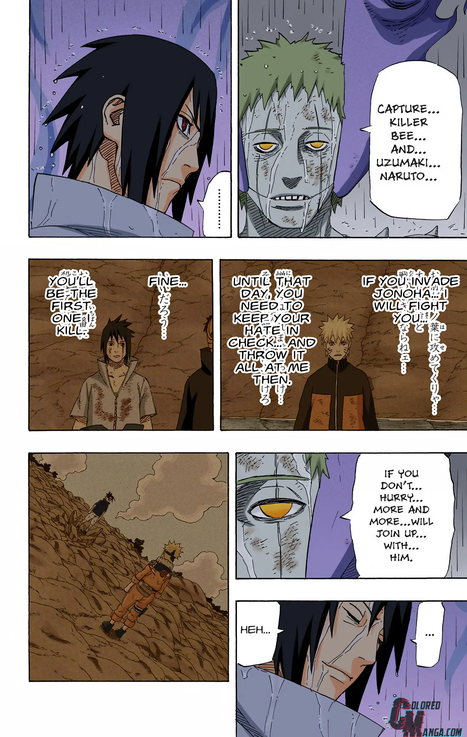 Naruto Colored Manga Online, chapter 574, page 12