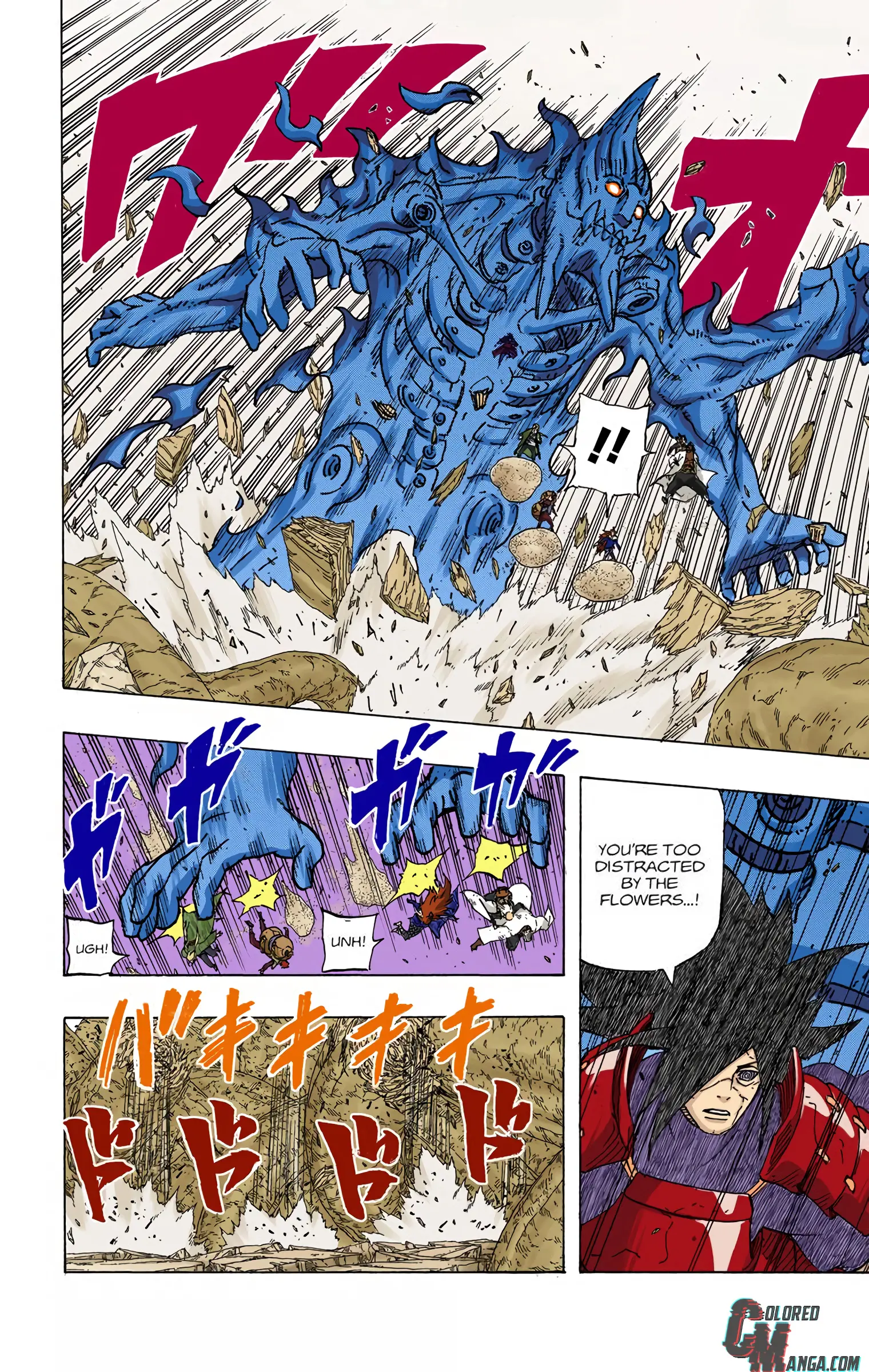 Naruto Colored Manga Online, chapter 575, page 4