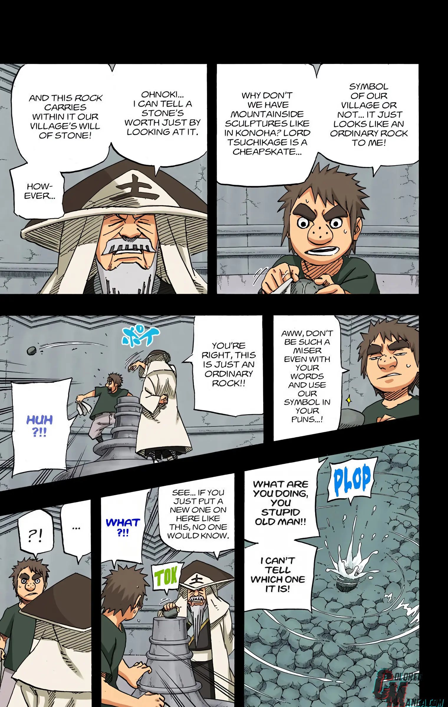 Naruto Colored Manga Online, chapter 575, page 7