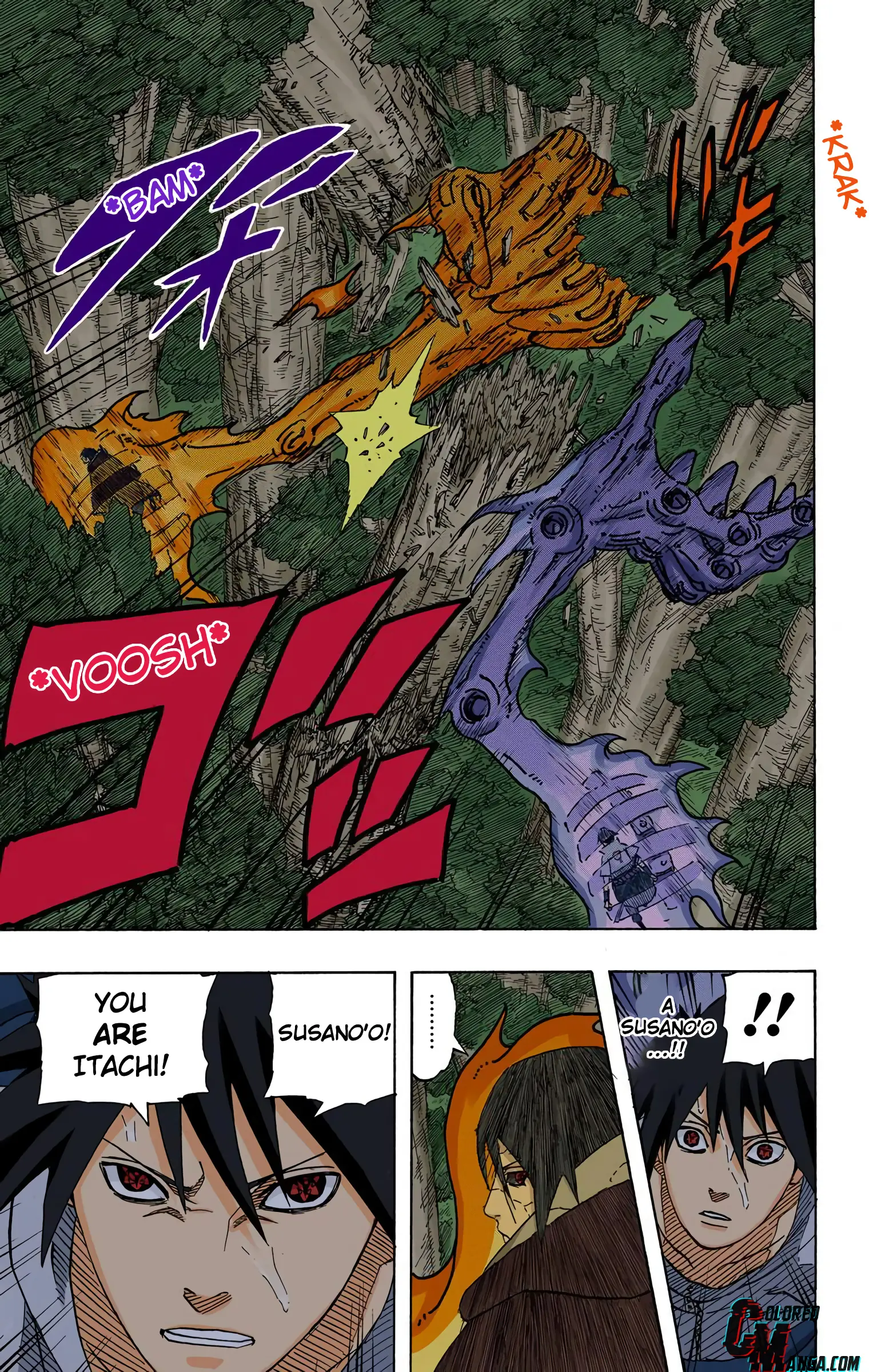 Naruto Colored Manga Online, chapter 576, page 10