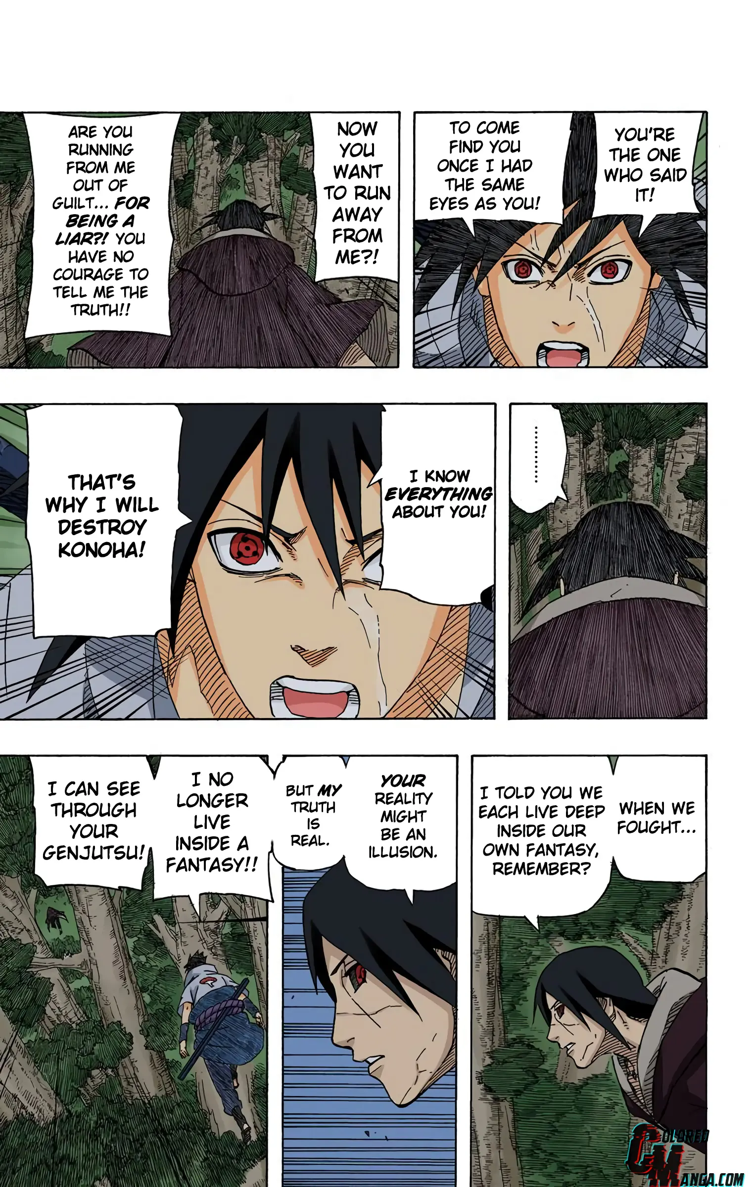 Naruto Colored Manga Online, chapter 576, page 12