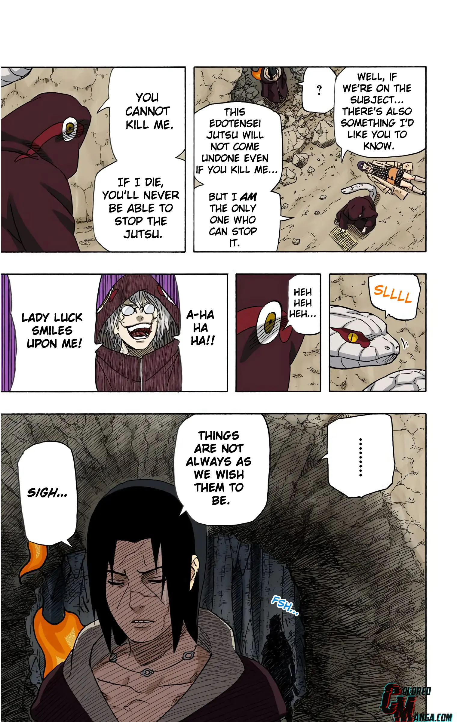 Naruto Colored Manga Online, chapter 577, page 16