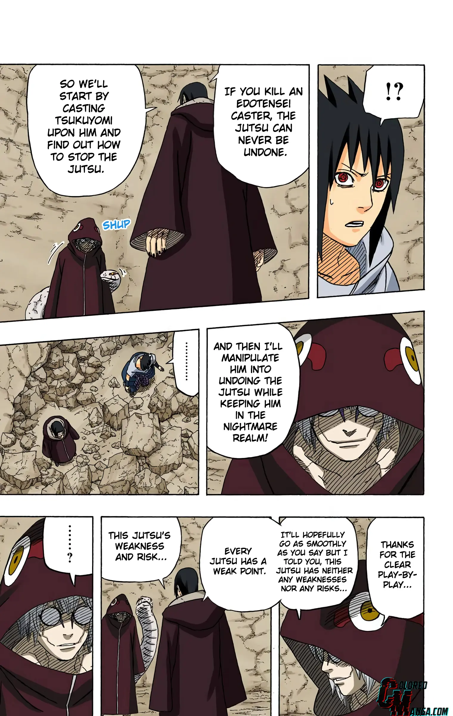 Naruto Colored Manga Online, chapter 578, page 14