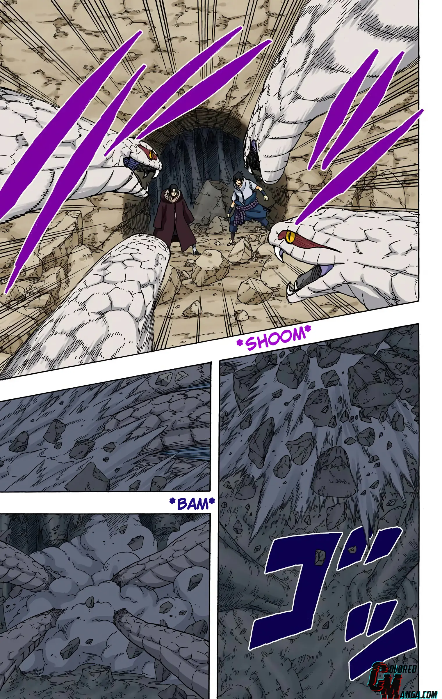 Naruto Colored Manga Online, chapter 579, page 5