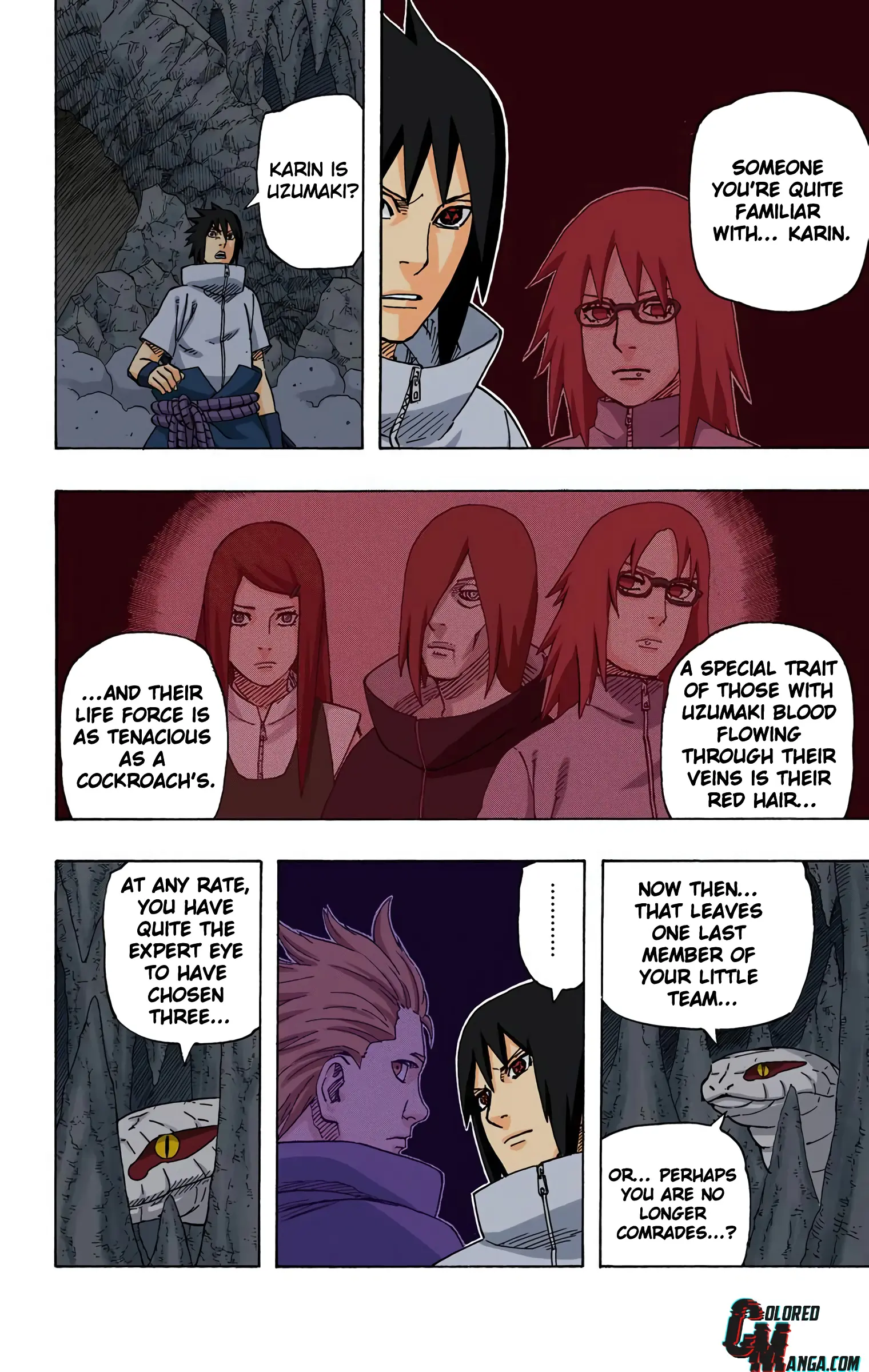 Naruto Colored Manga Online, chapter 579, page 11