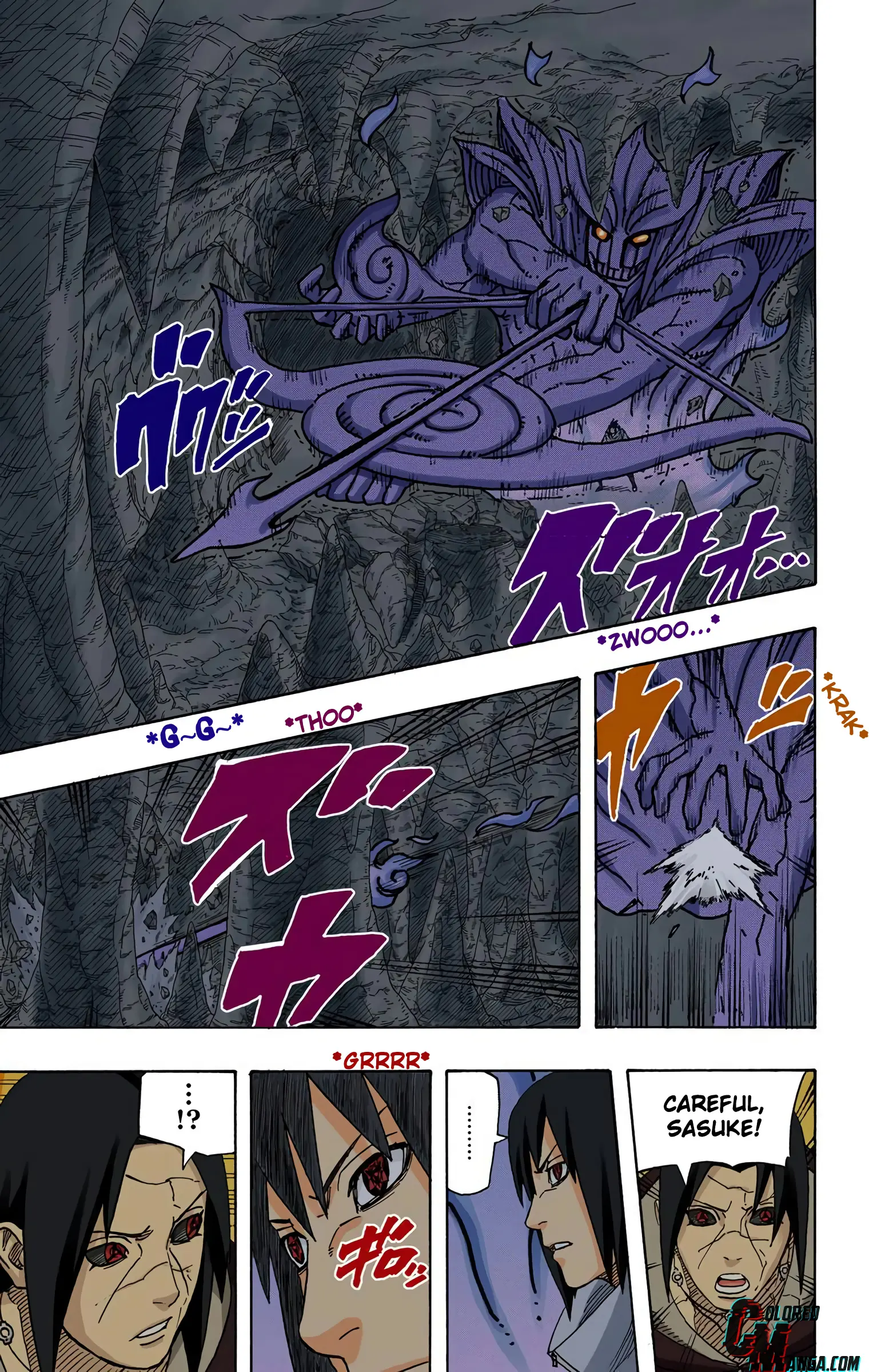 Naruto Colored Manga Online, chapter 579, page 14