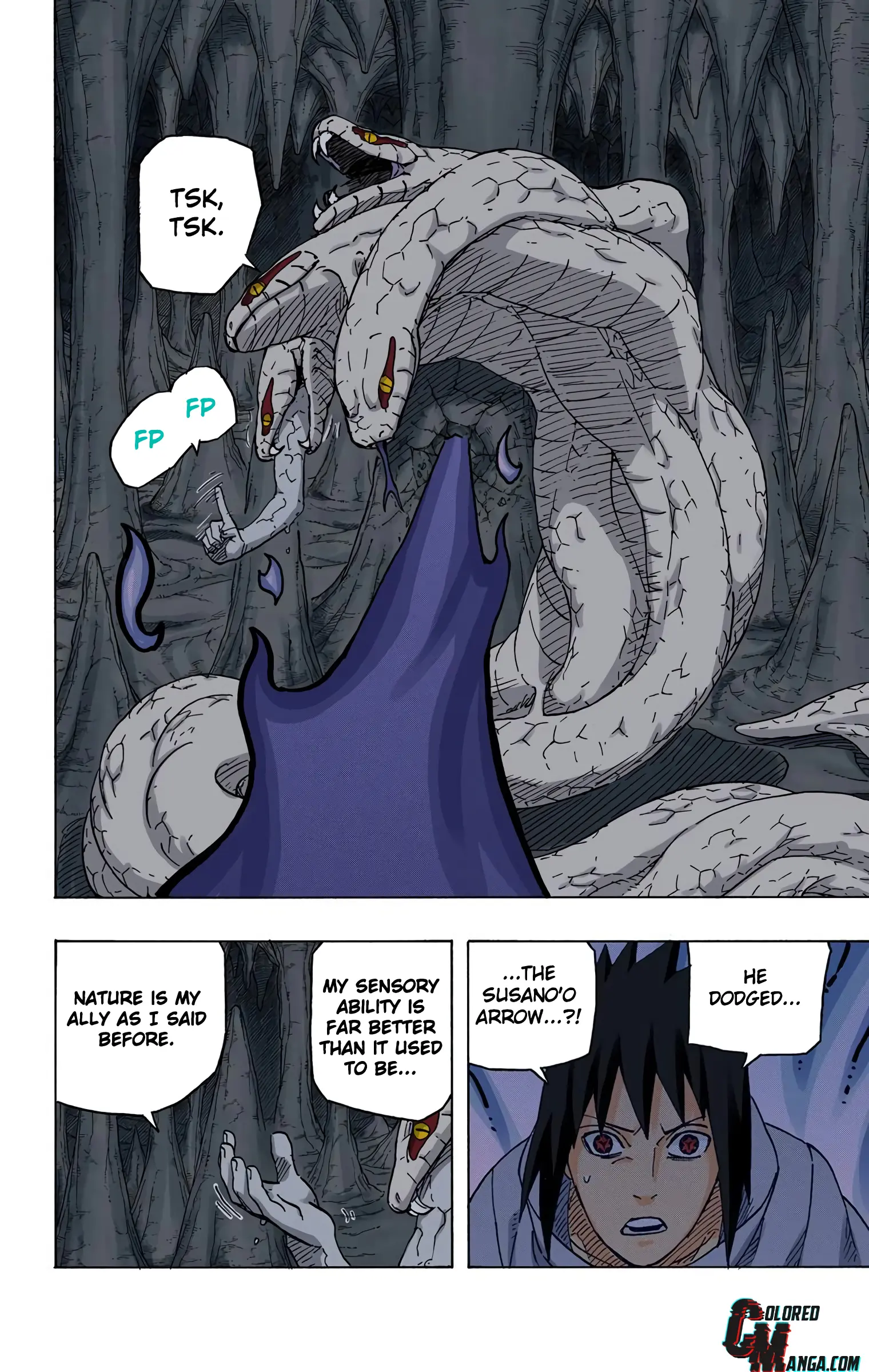 Naruto Colored Manga Online, chapter 579, page 15