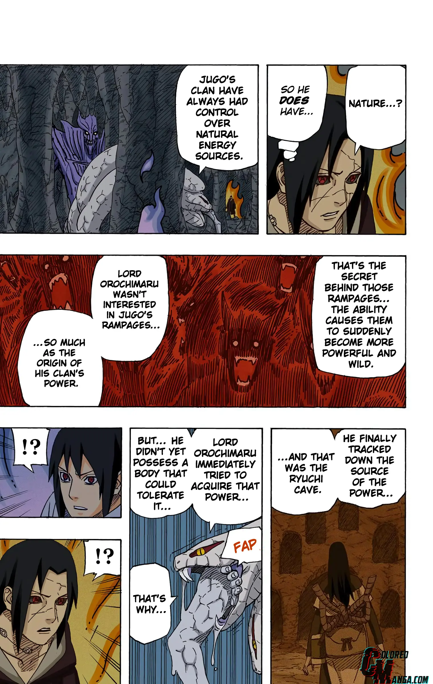 Naruto Colored Manga Online, chapter 579, page 16