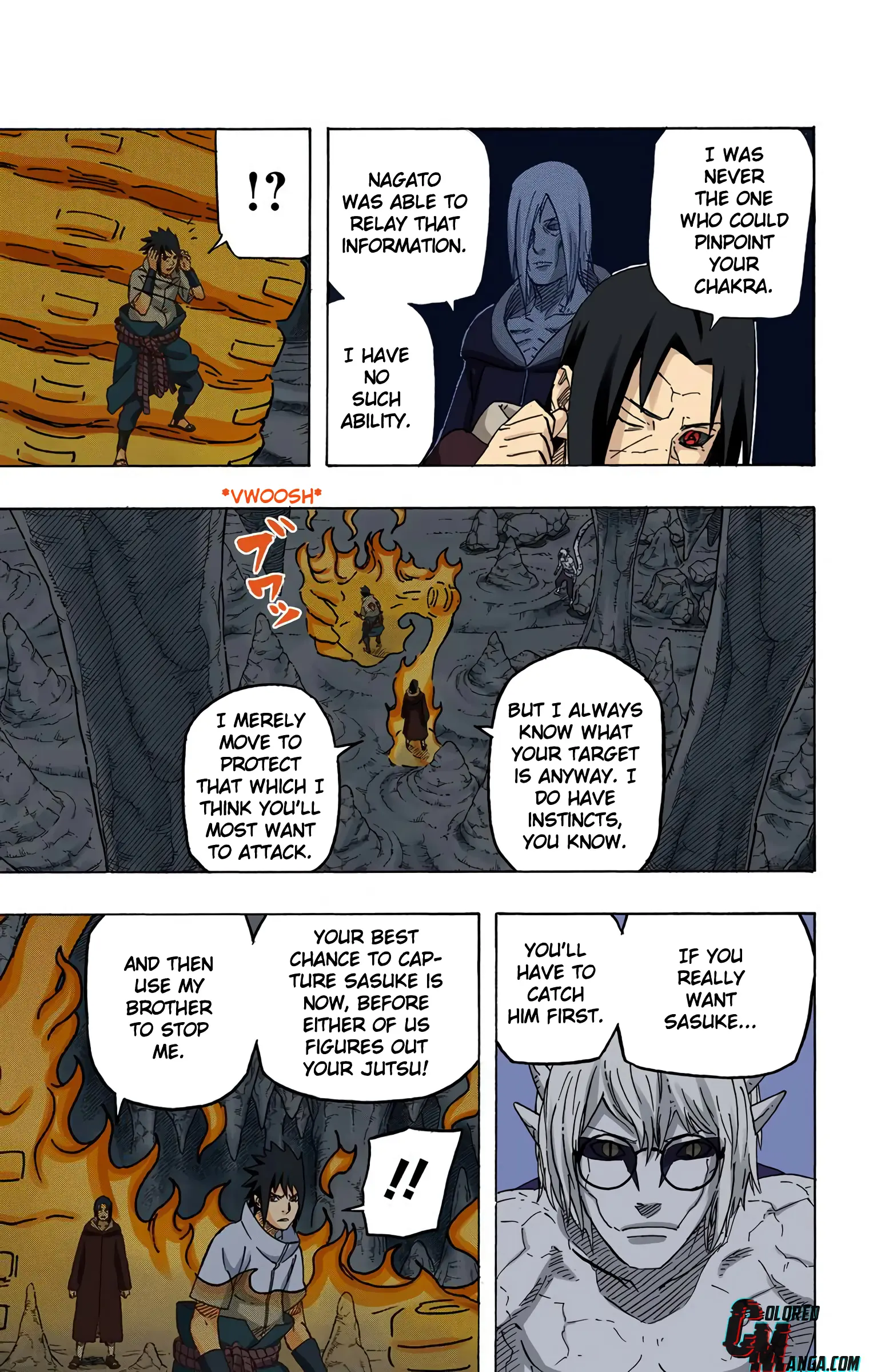 Naruto Colored Manga Online, chapter 580, page 7