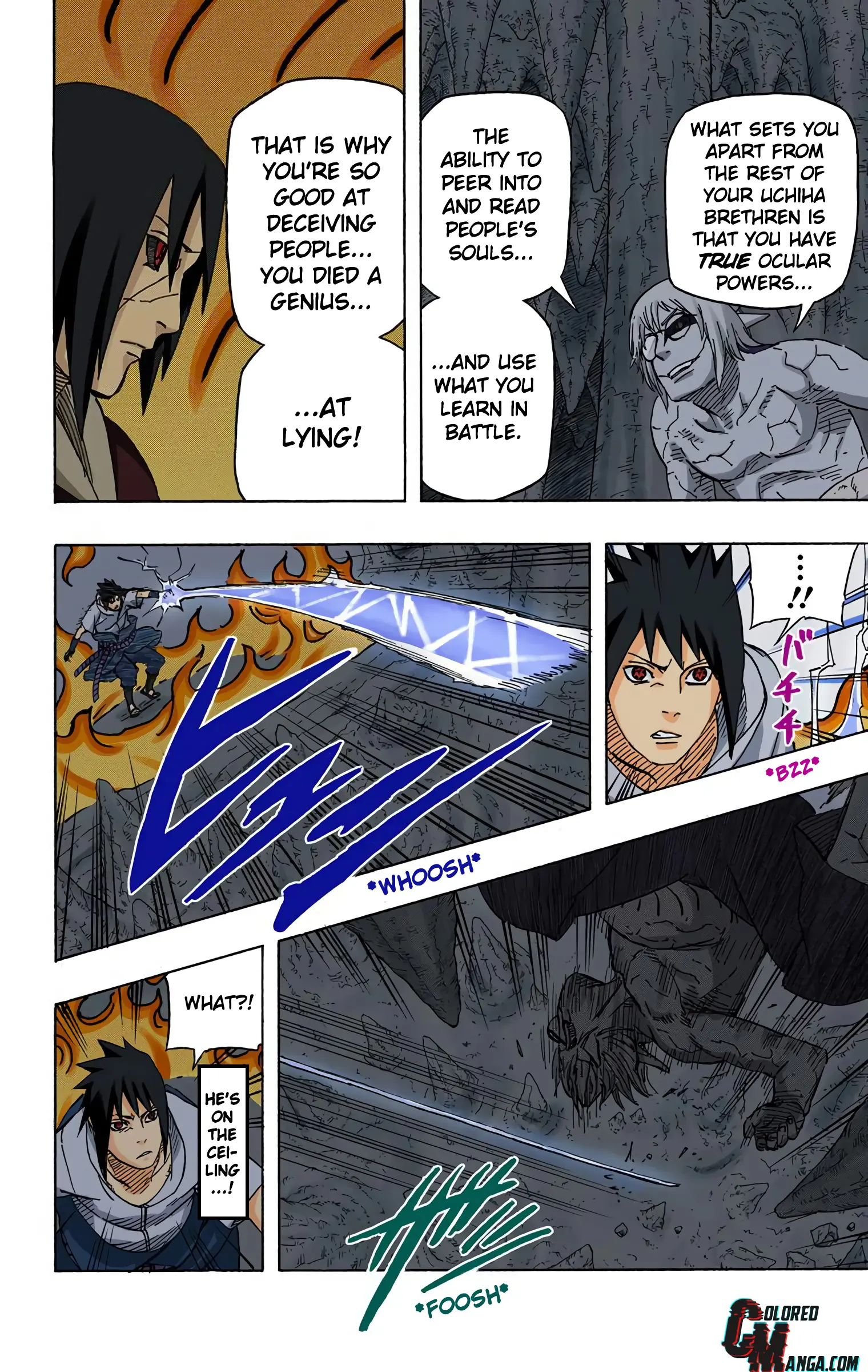Naruto Colored Manga Online, chapter 580, page 8