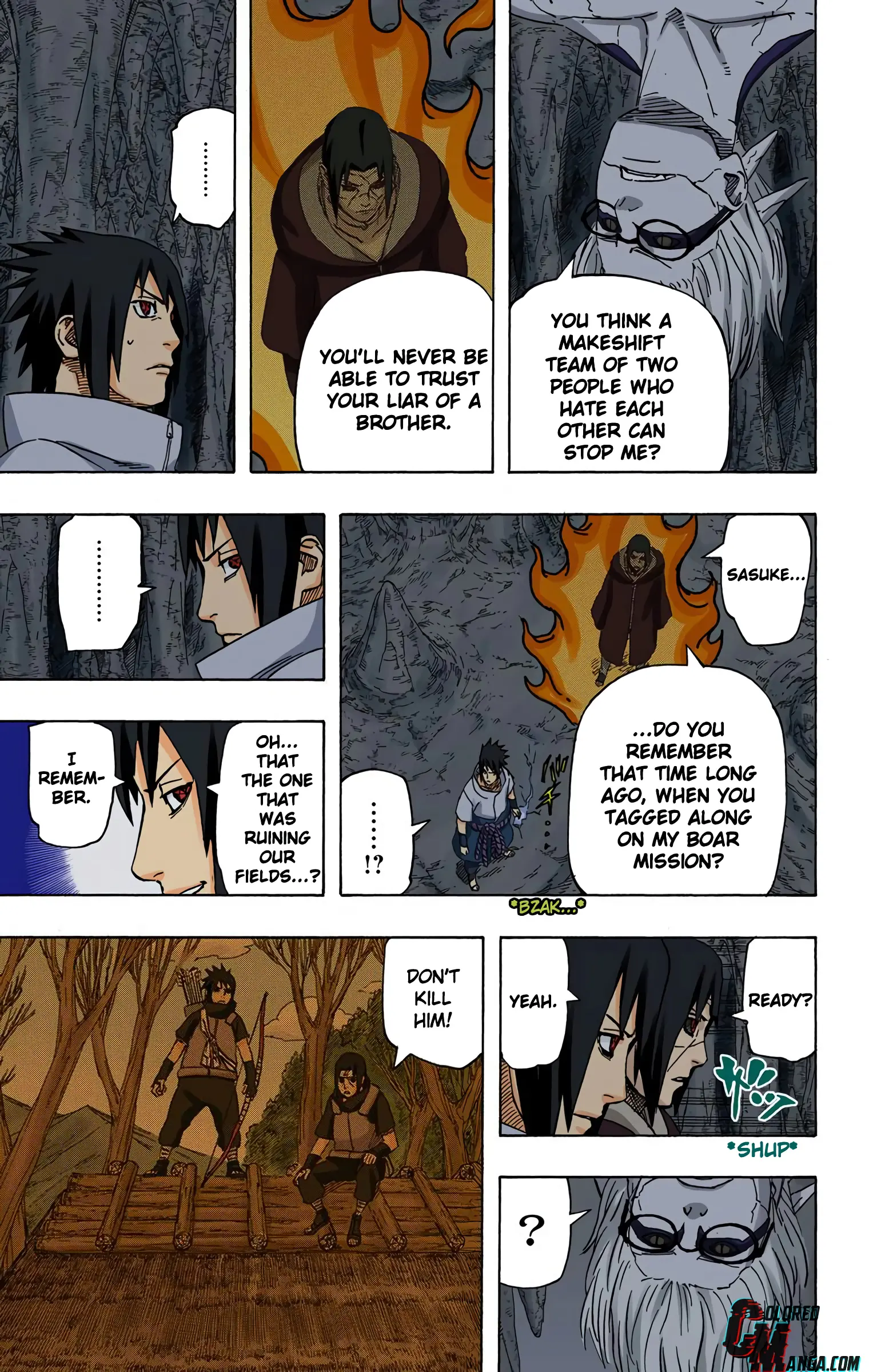 Naruto Colored Manga Online, chapter 580, page 9