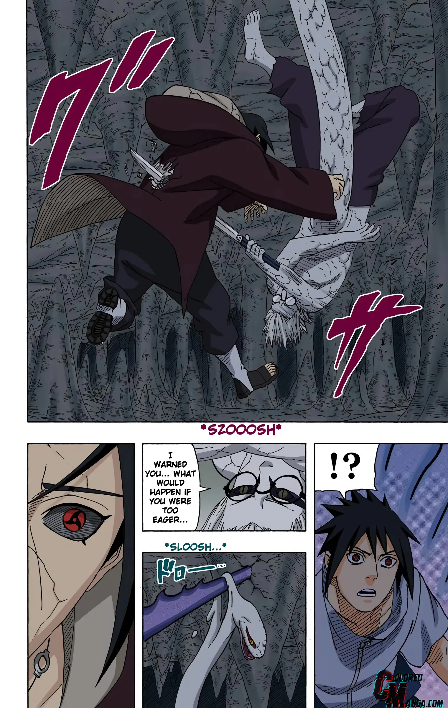 Naruto Colored Manga Online, chapter 580, page 13