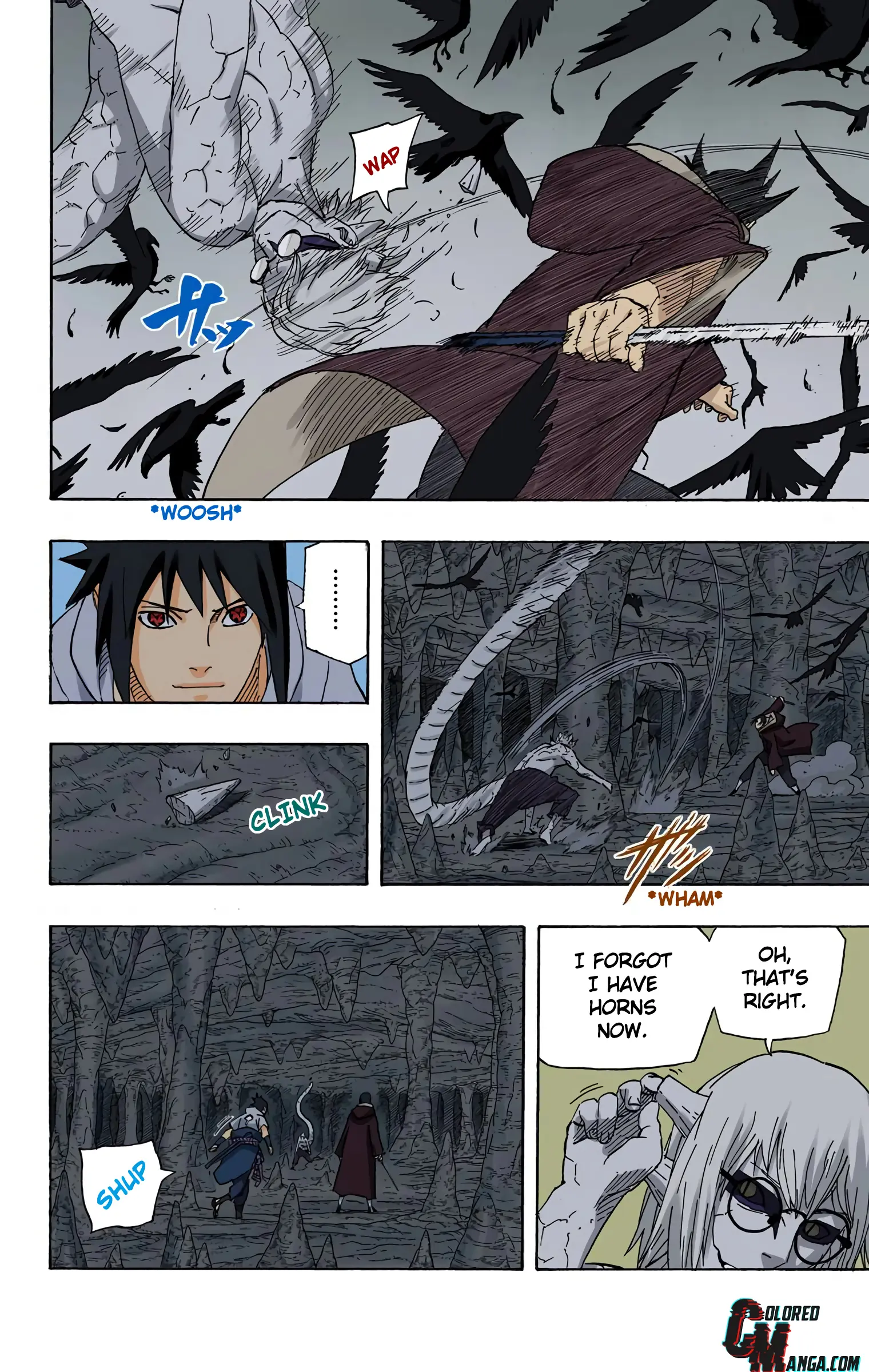 Naruto Colored Manga Online, chapter 580, page 15