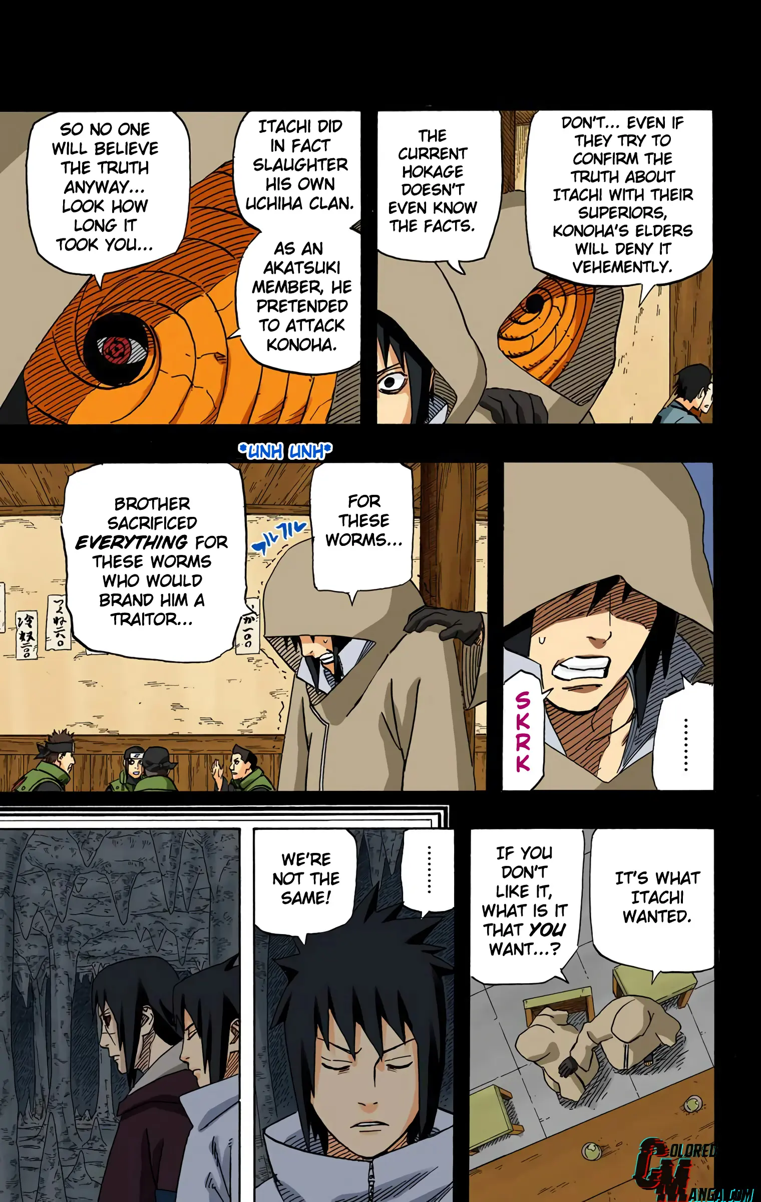 Naruto Colored Manga Online, chapter 581, page 9