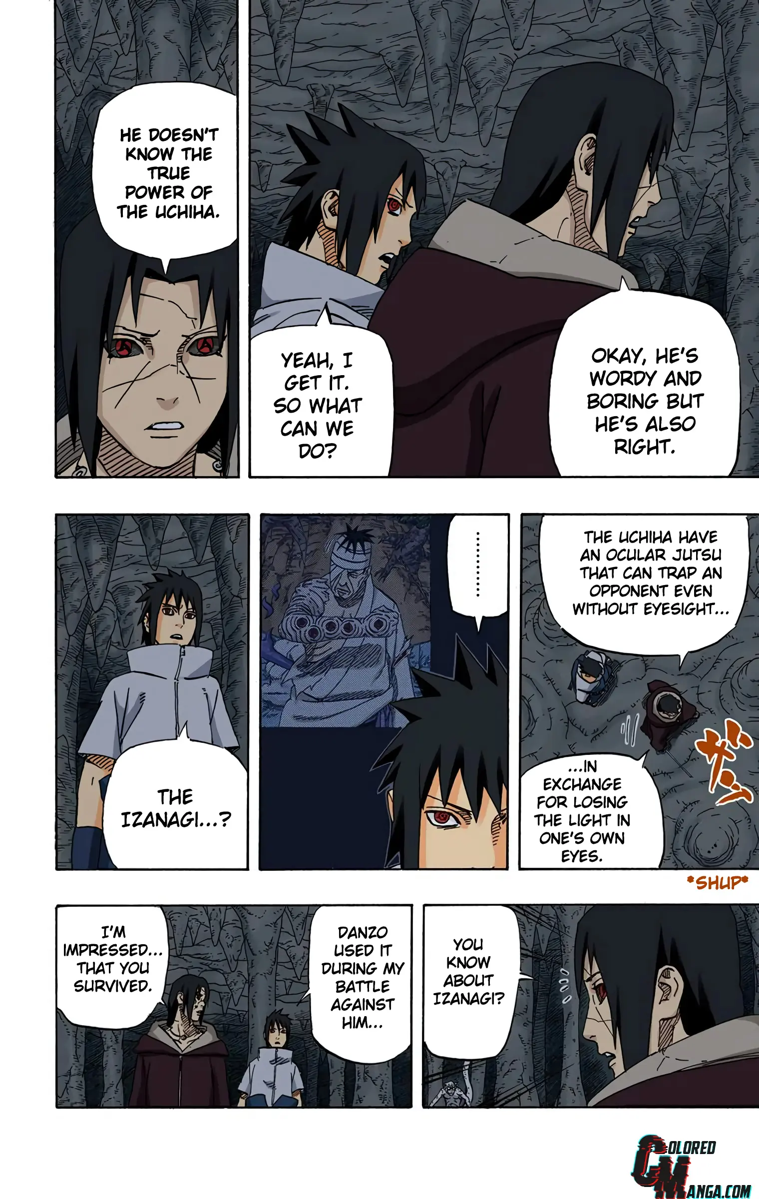 Naruto Colored Manga Online, chapter 581, page 14