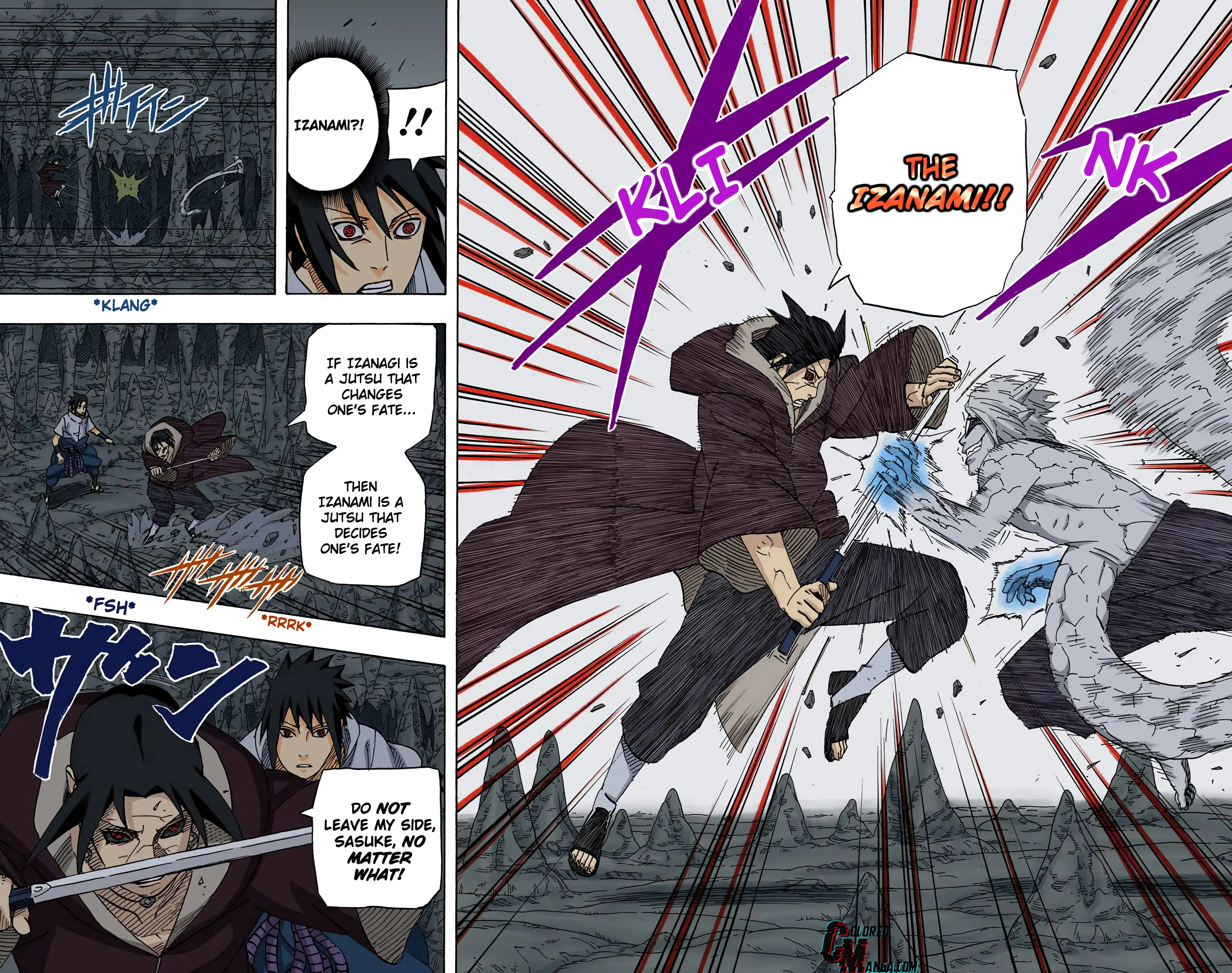 Naruto Colored Manga Online, chapter 581, page 16