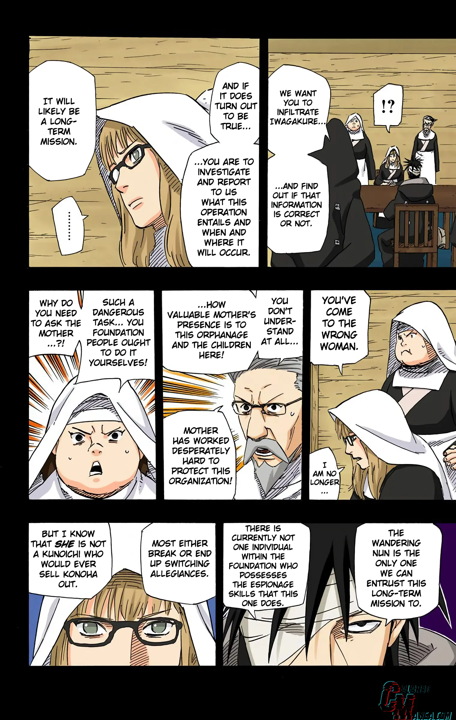 Naruto Colored Manga Online, chapter 583, page 4