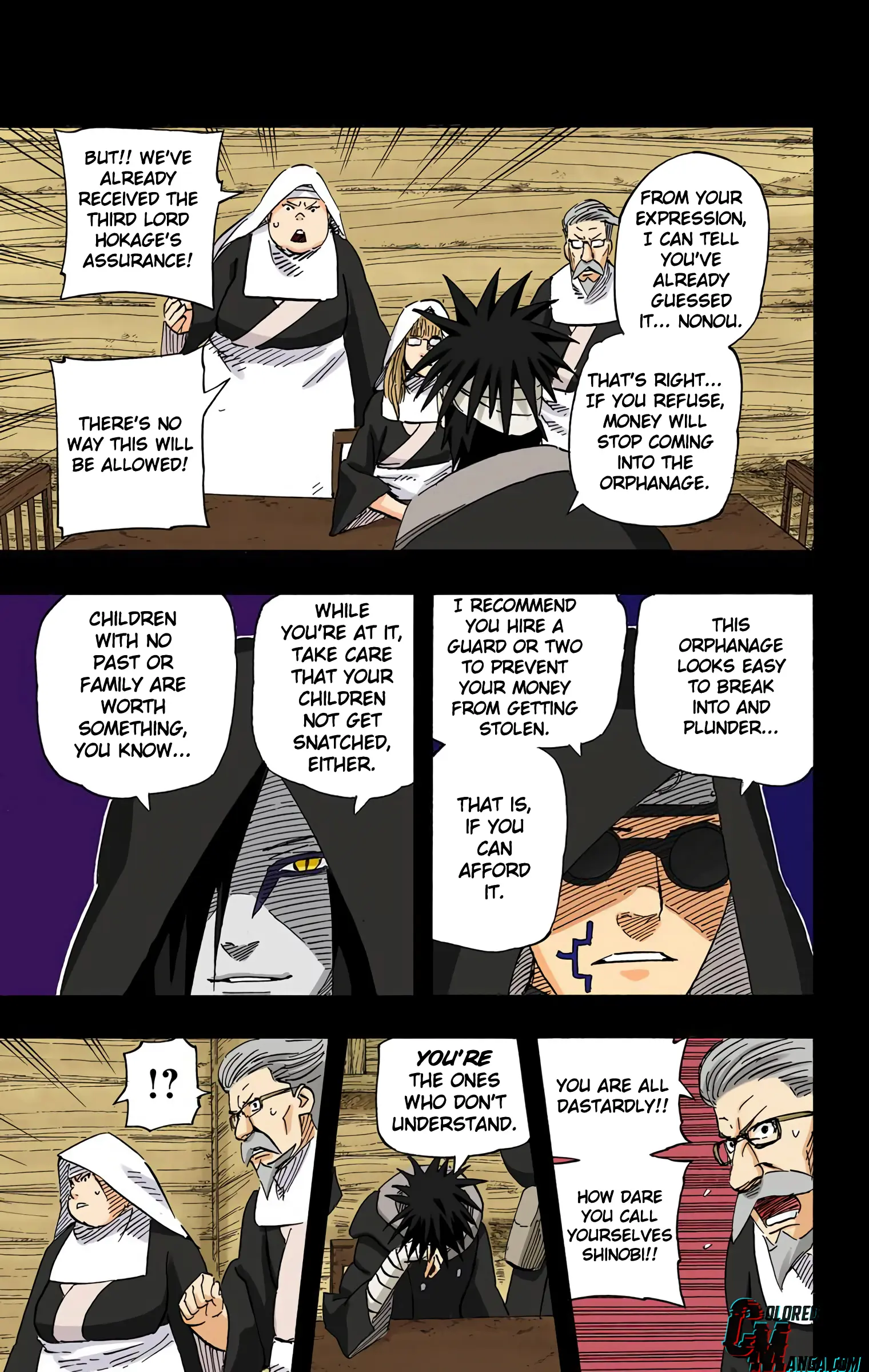 Naruto Colored Manga Online, chapter 583, page 5