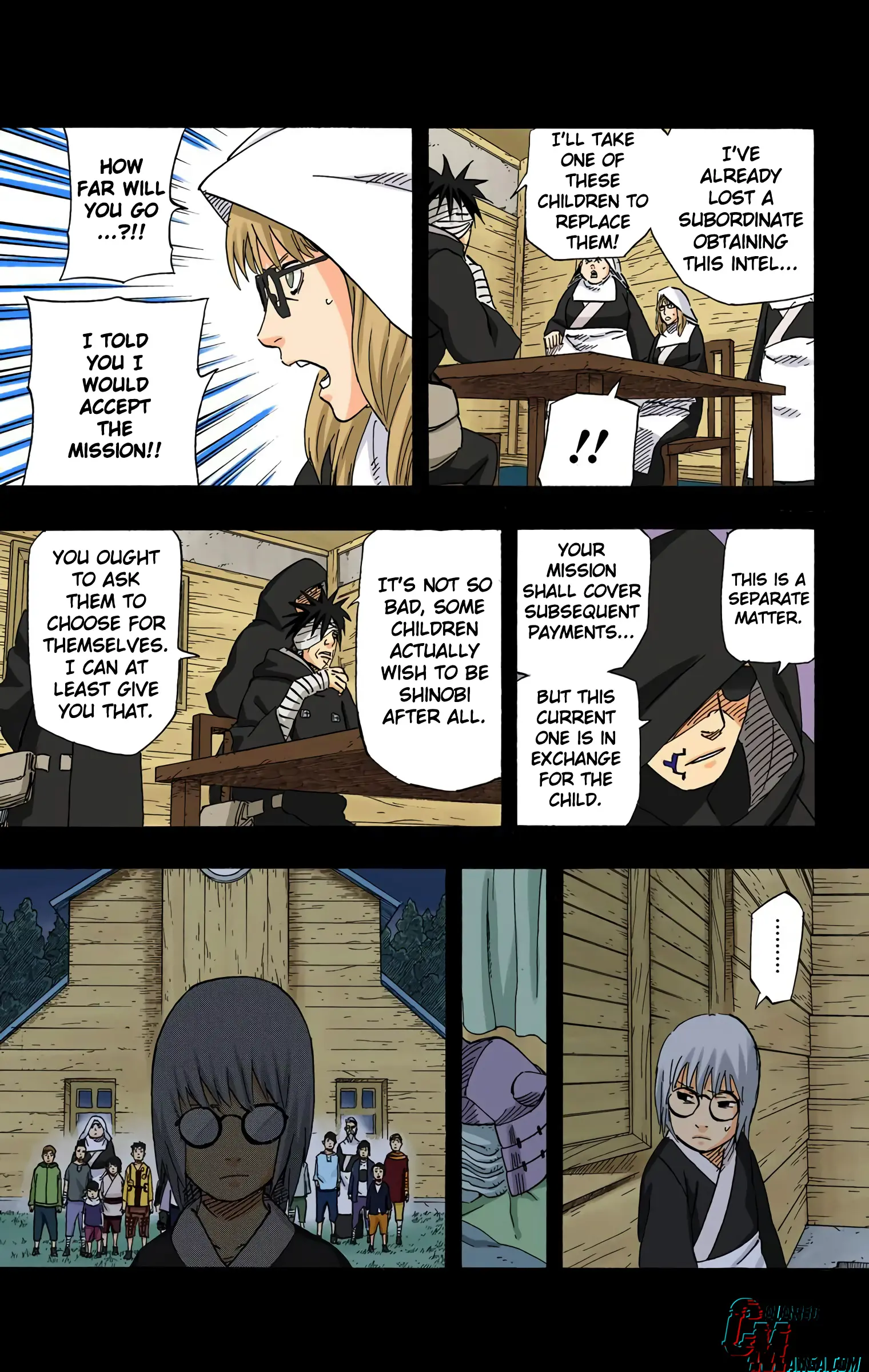 Naruto Colored Manga Online, chapter 583, page 7