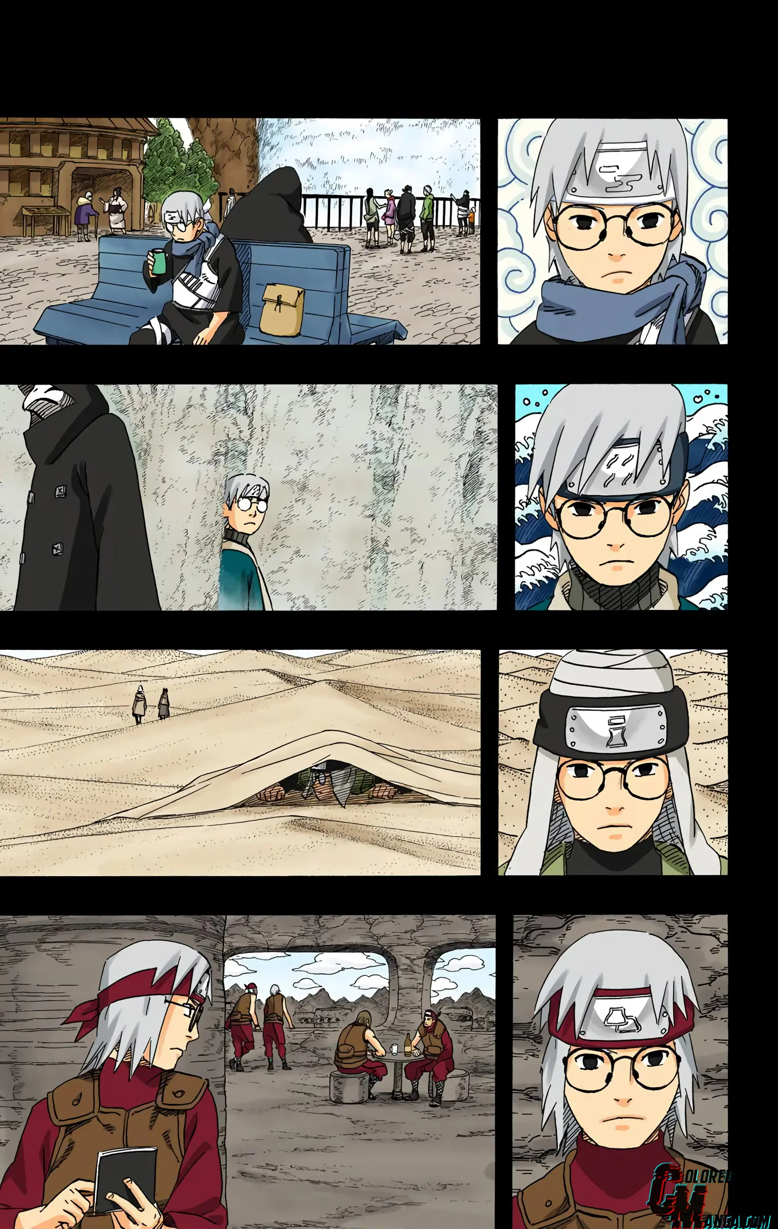 Naruto Colored Manga Online, chapter 583, page 9