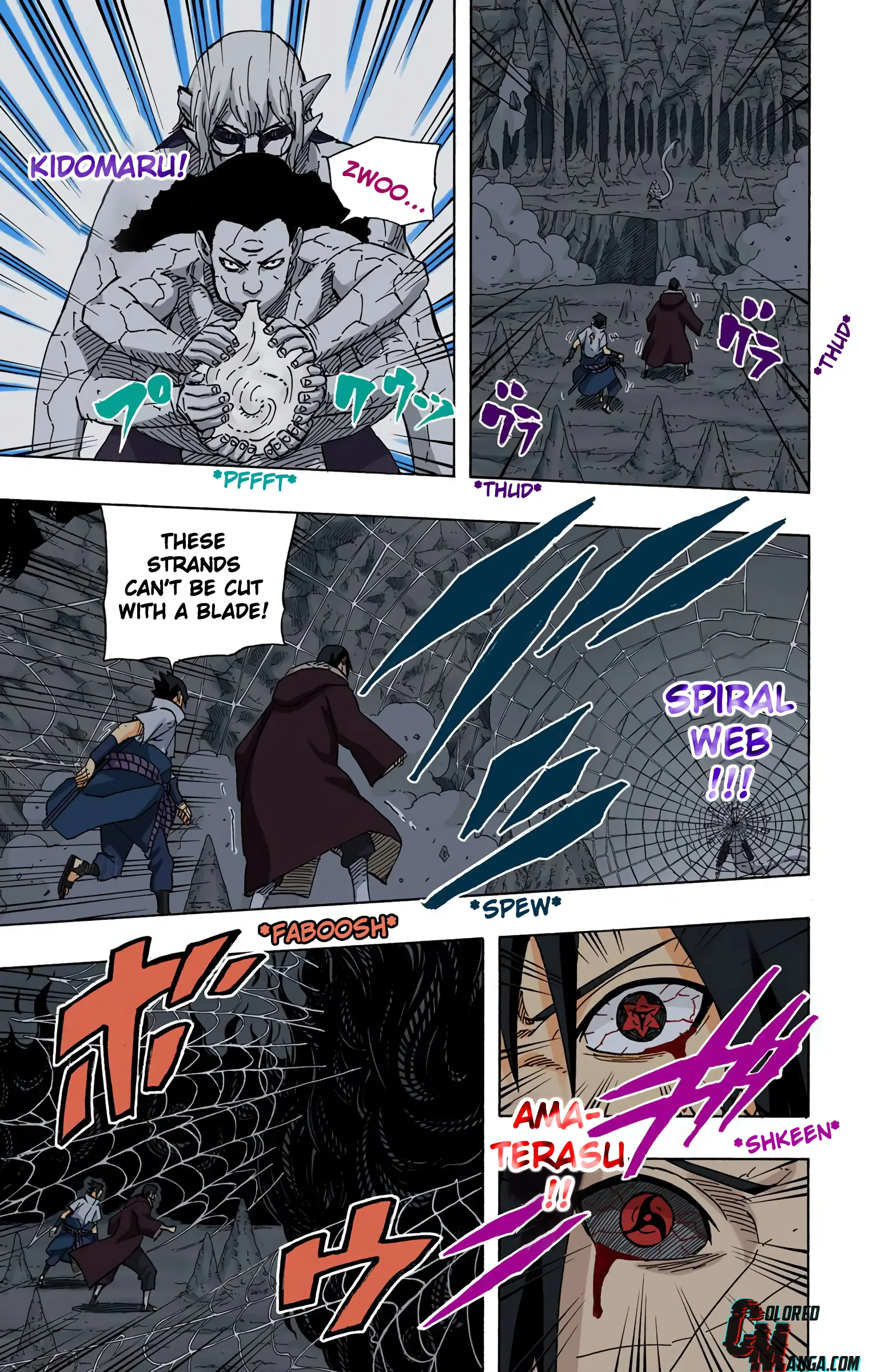 Naruto Colored Manga Online, chapter 585, page 5