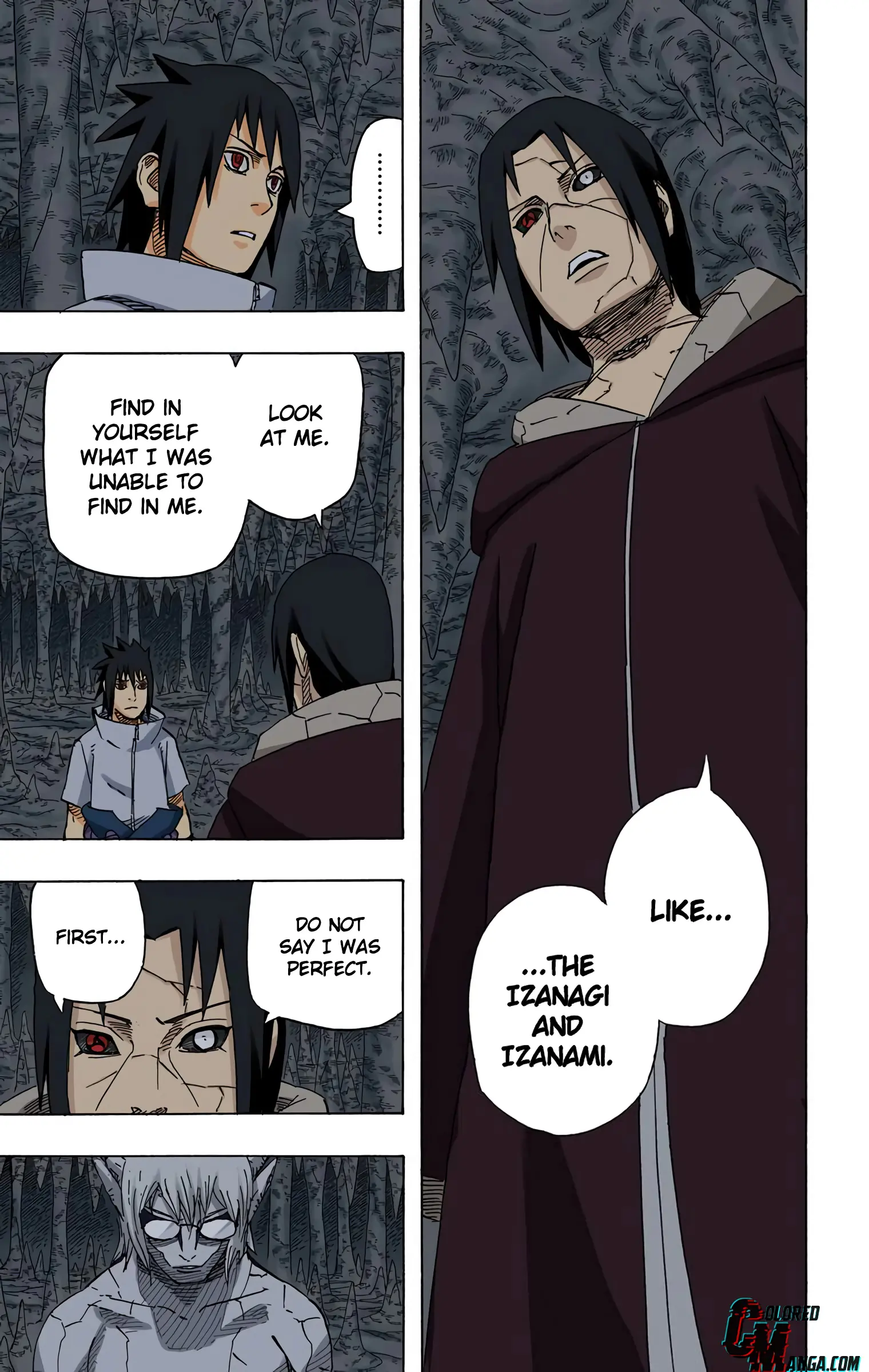 Naruto Colored Manga Online, chapter 587, page 9
