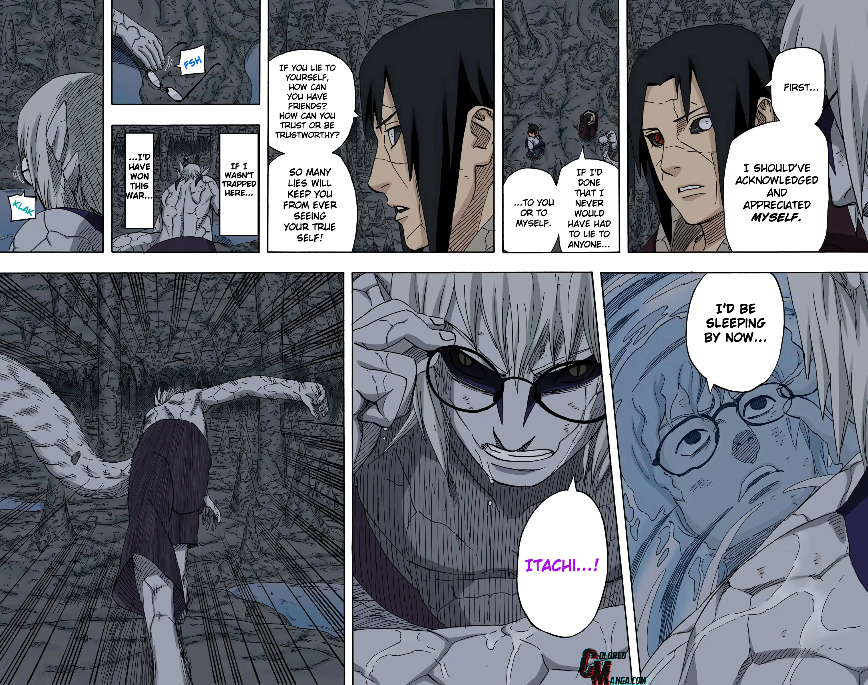 Naruto Colored Manga Online, chapter 587, page 14