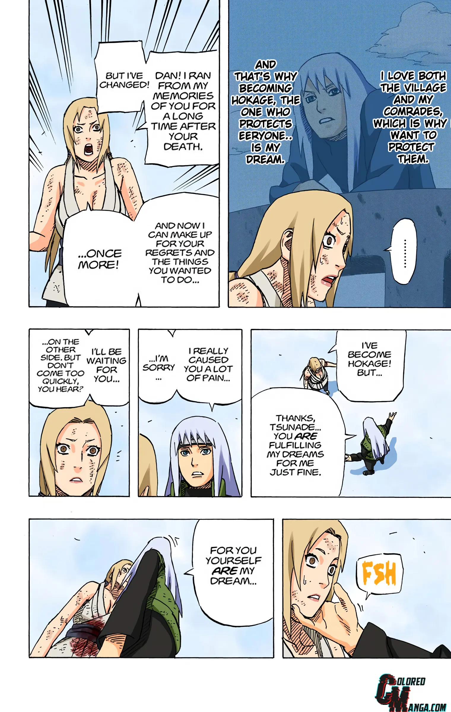 Naruto Colored Manga Online, chapter 591, page 13