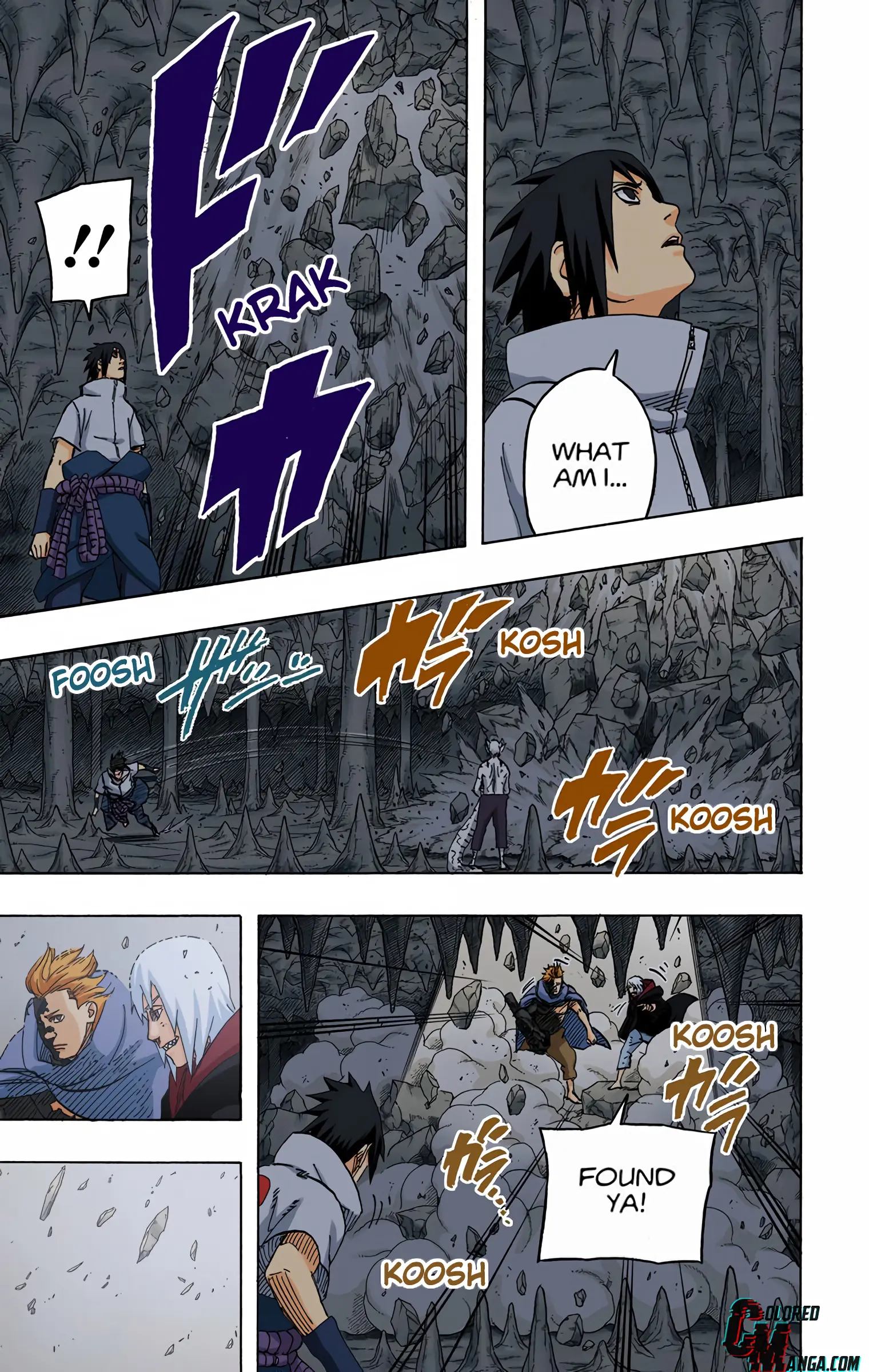 Naruto Colored Manga Online, chapter 592, page 3