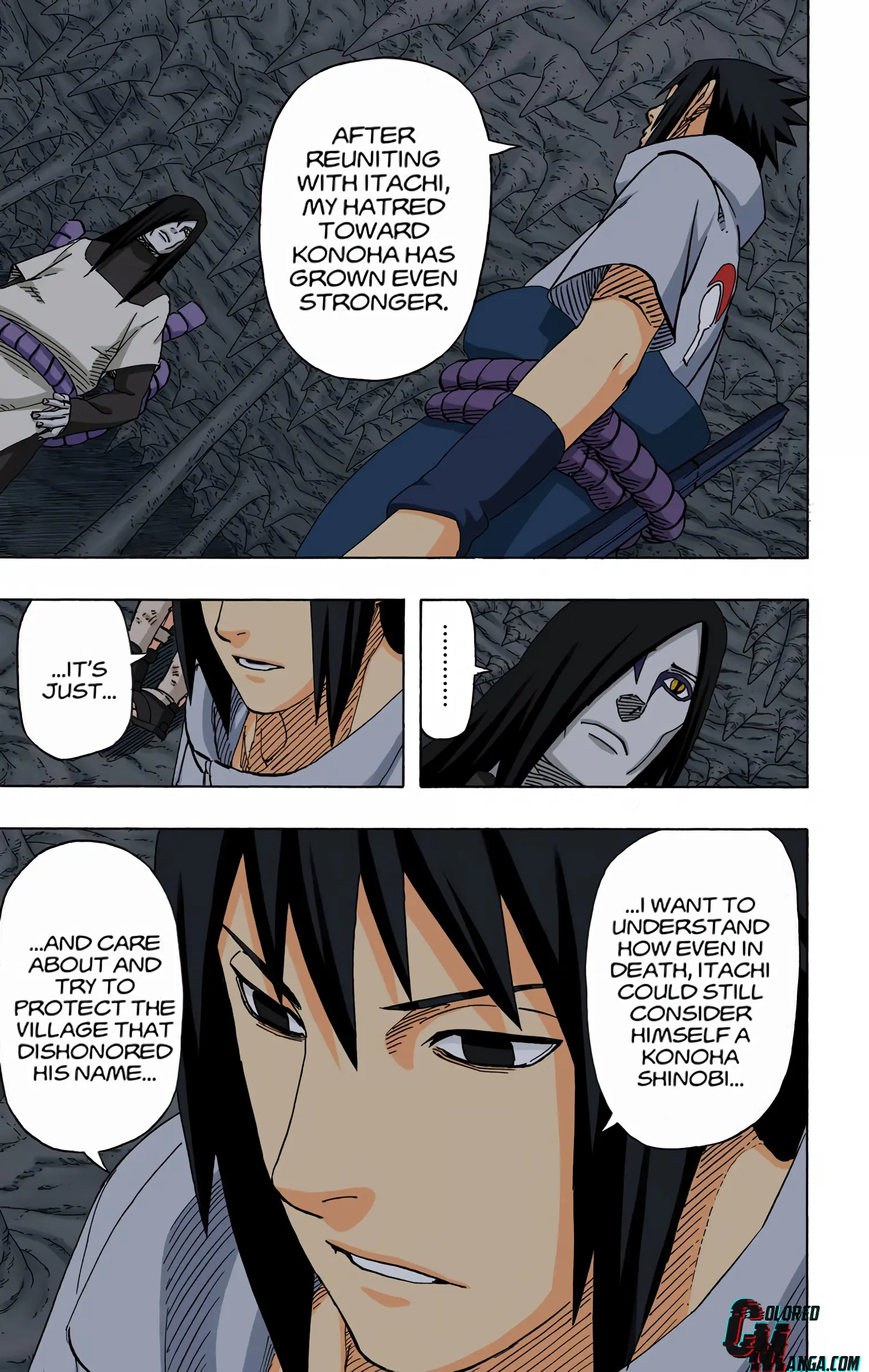 Naruto Colored Manga Online, chapter 593, page 12