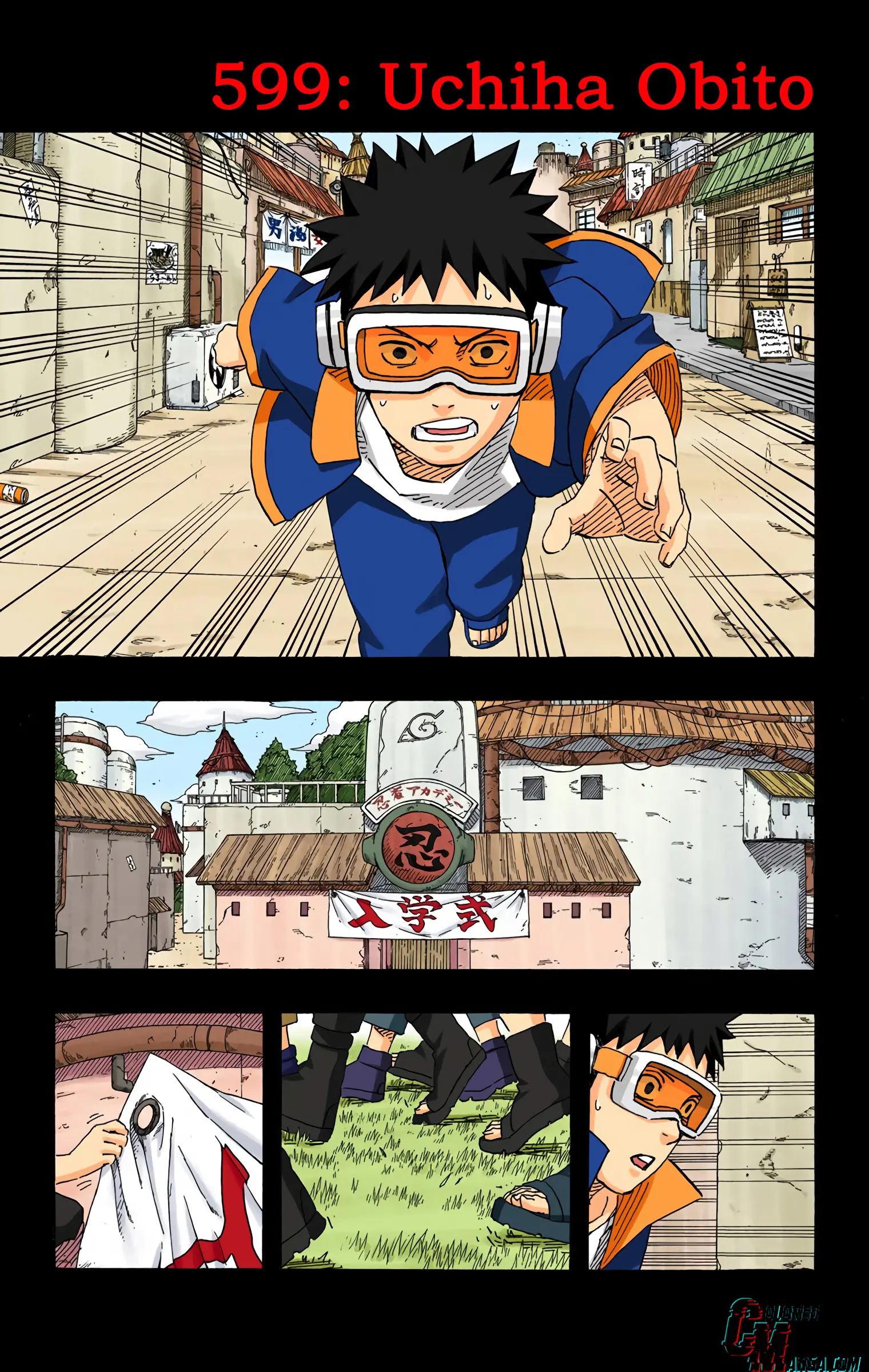 Naruto Colored Manga Online, chapter 599, page 1