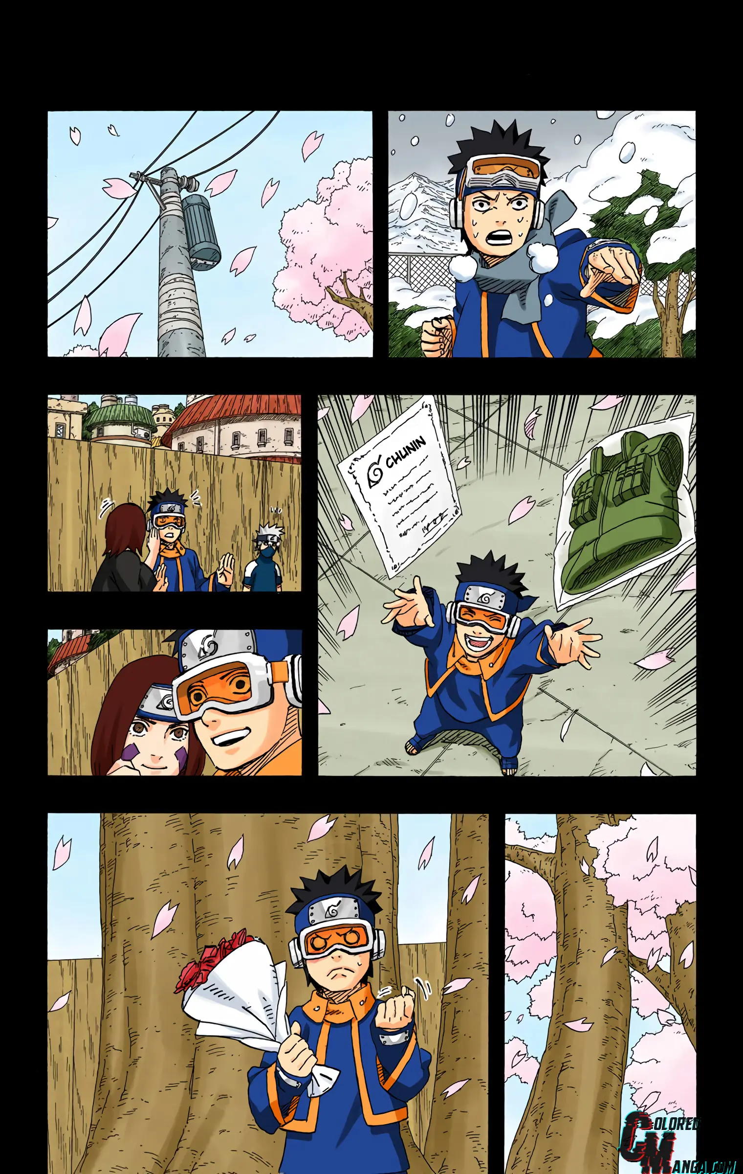 Naruto Colored Manga Online, chapter 599, page 12