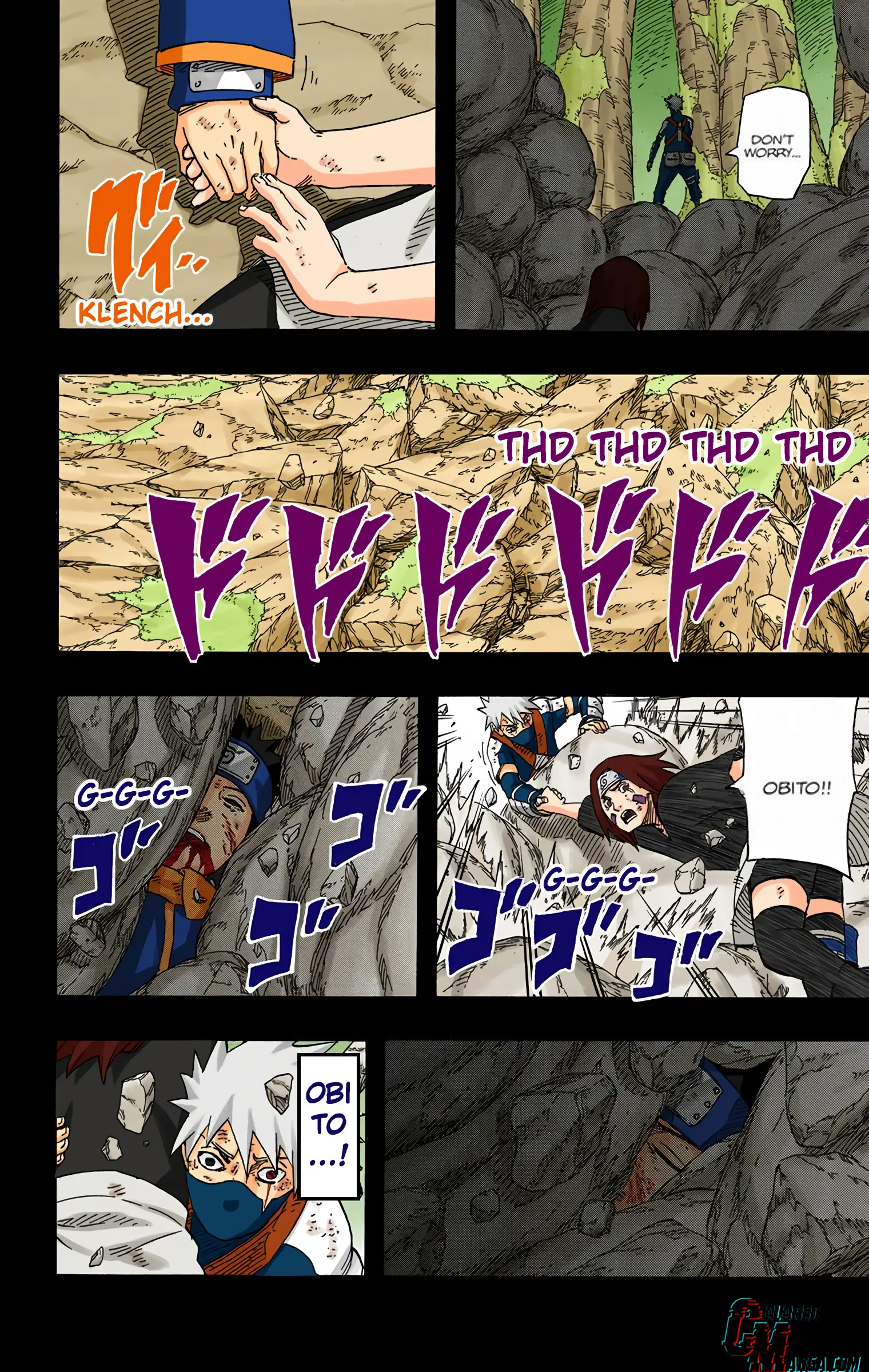 Naruto Colored Manga Online, chapter 600, page 8