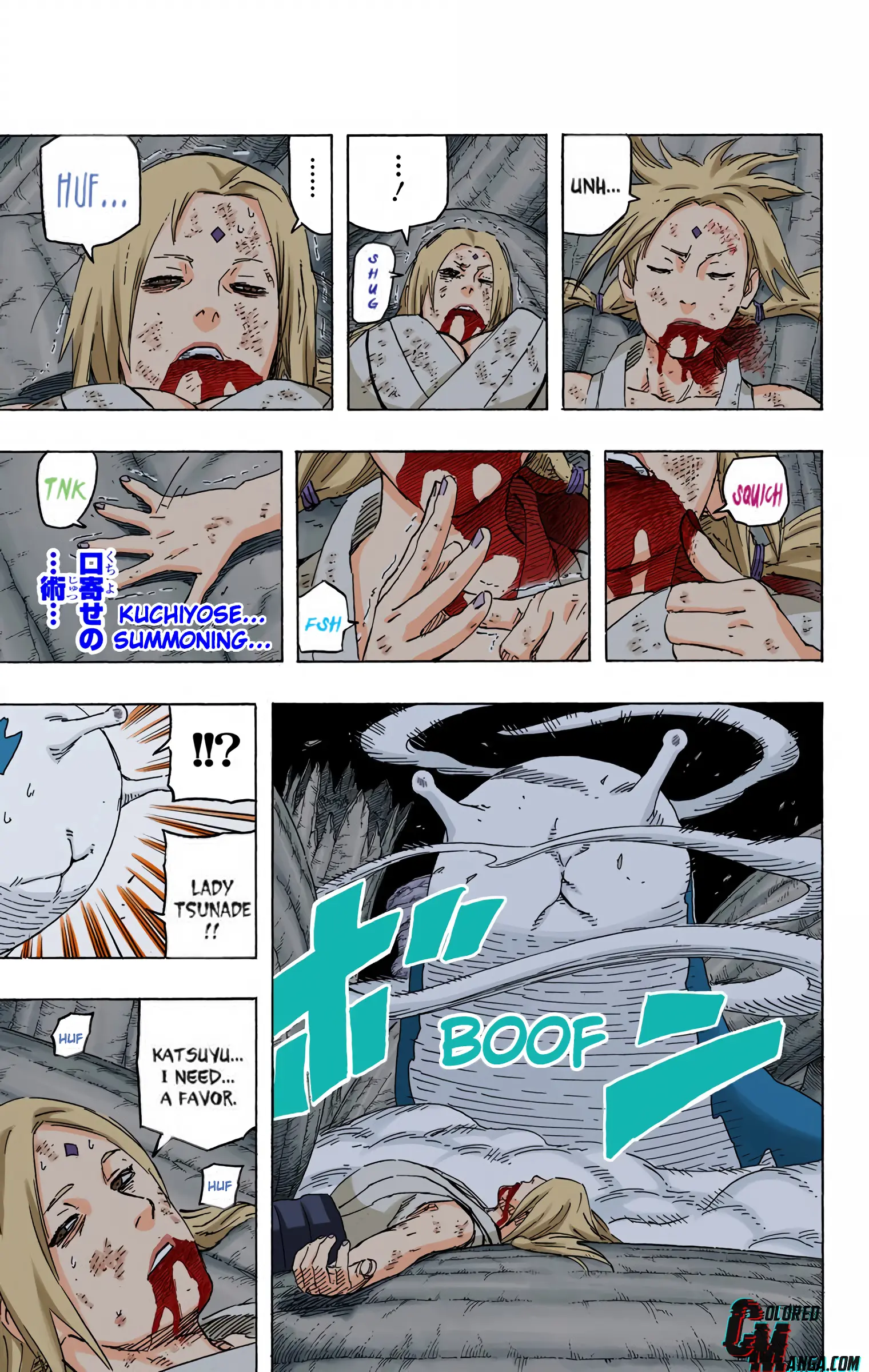 Naruto Colored Manga Online, chapter 601, page 5