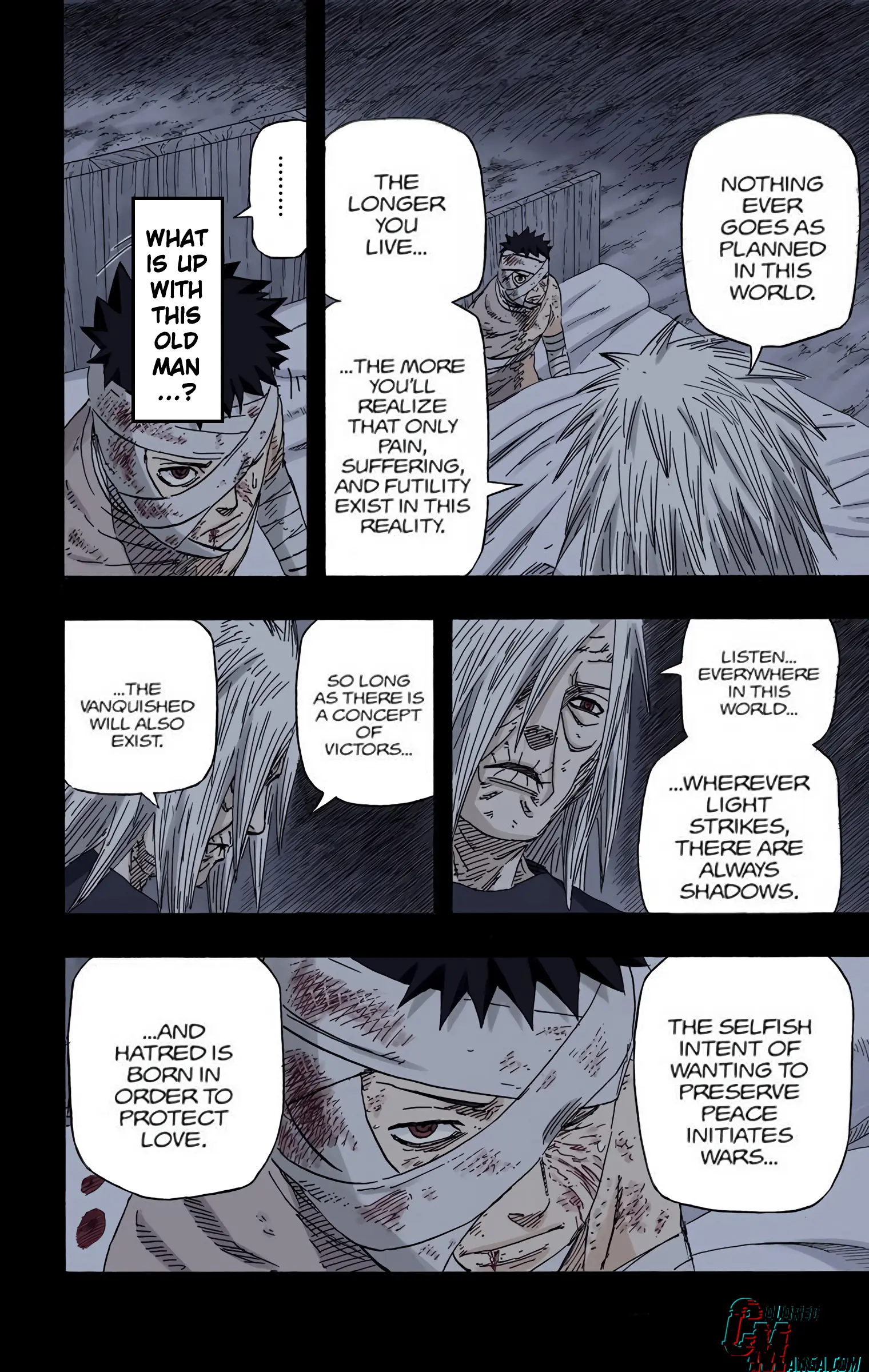Naruto Colored Manga Online, chapter 602, page 6