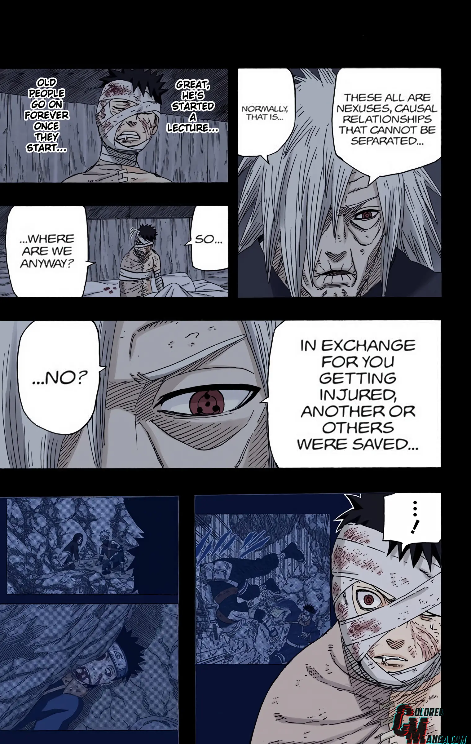 Naruto Colored Manga Online, chapter 602, page 7